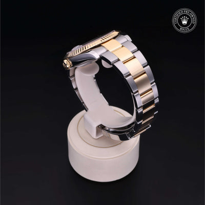 Rolex CPO Datejust M126333 front on white background