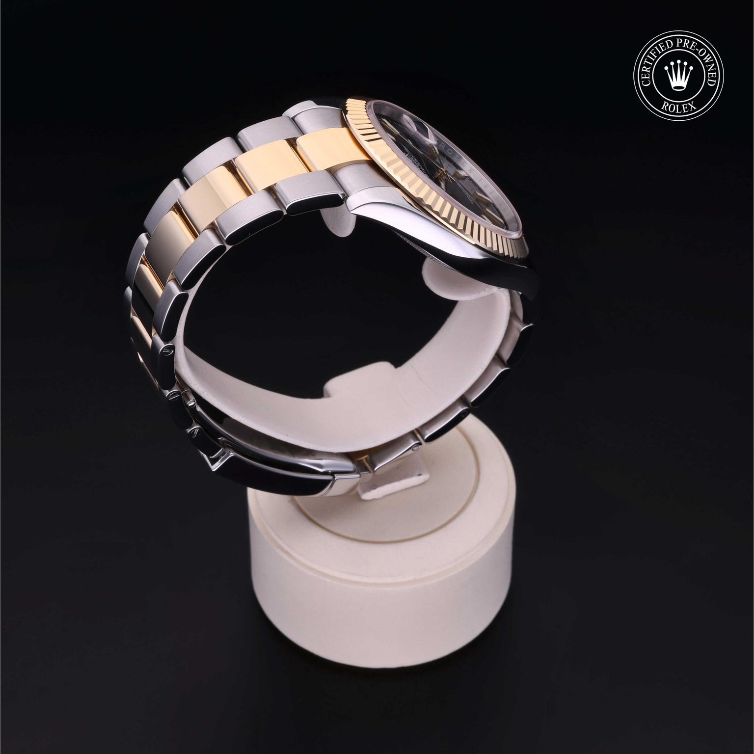 Rolex CPO Datejust M126333 front on white background