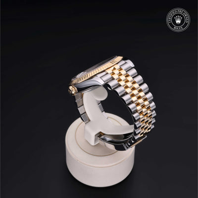 Rolex CPO Datejust M126333 front on white background