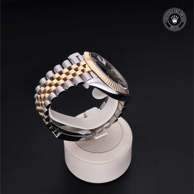 Rolex CPO Datejust M126333 front on white background