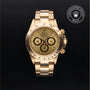 Rolex Certified Pre-owned Cosmograph Daytona M16528-0004 front on black background