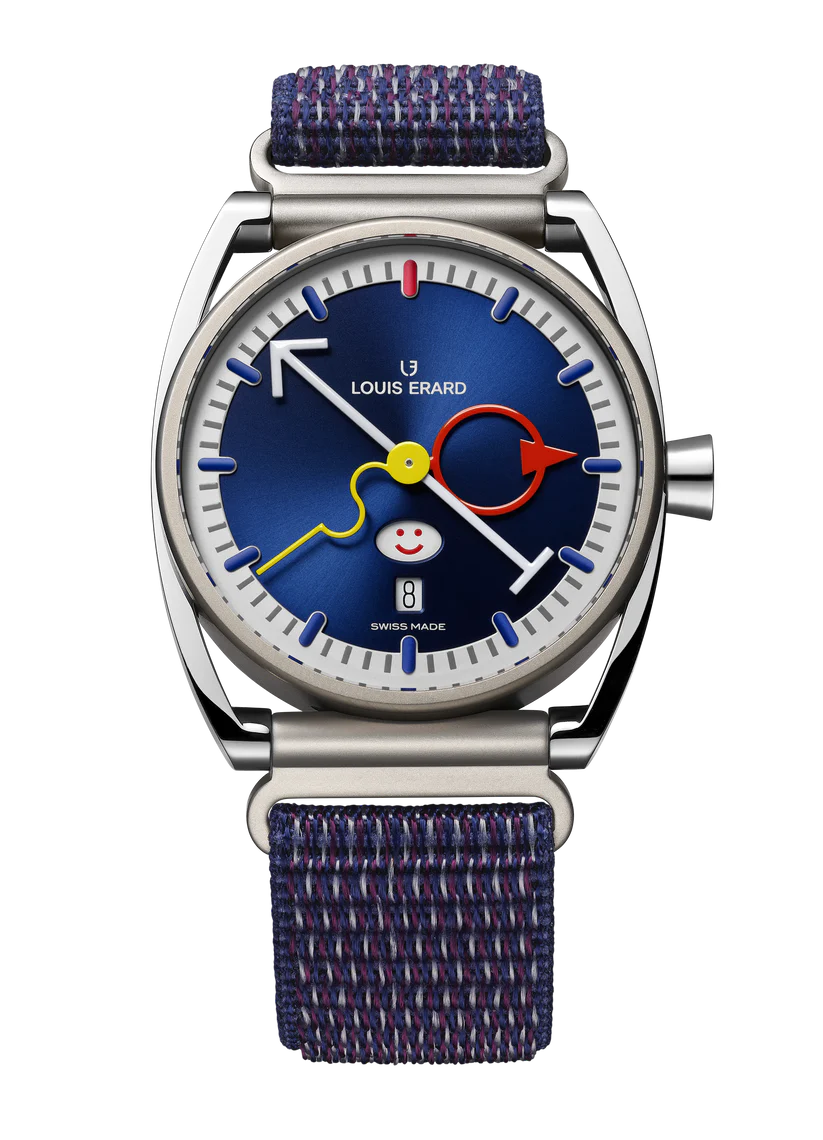 Louis Erard x Alain Silberstein Smile-Day Blue