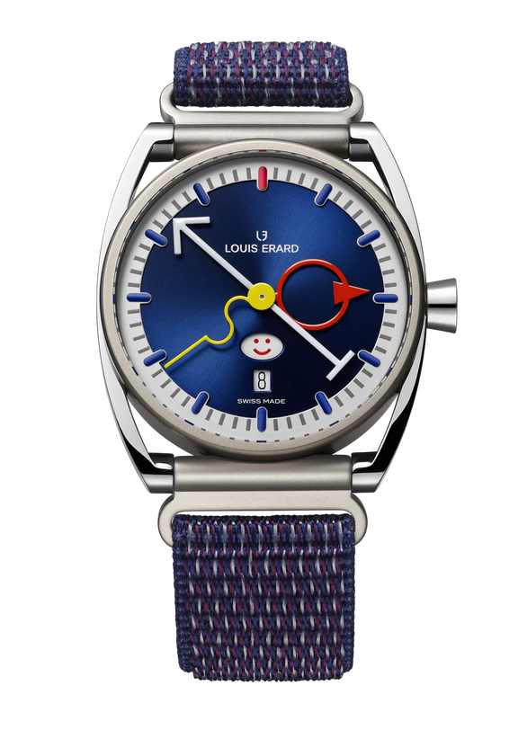 Louis Erard x Alain Silberstein Smile-Day Blue