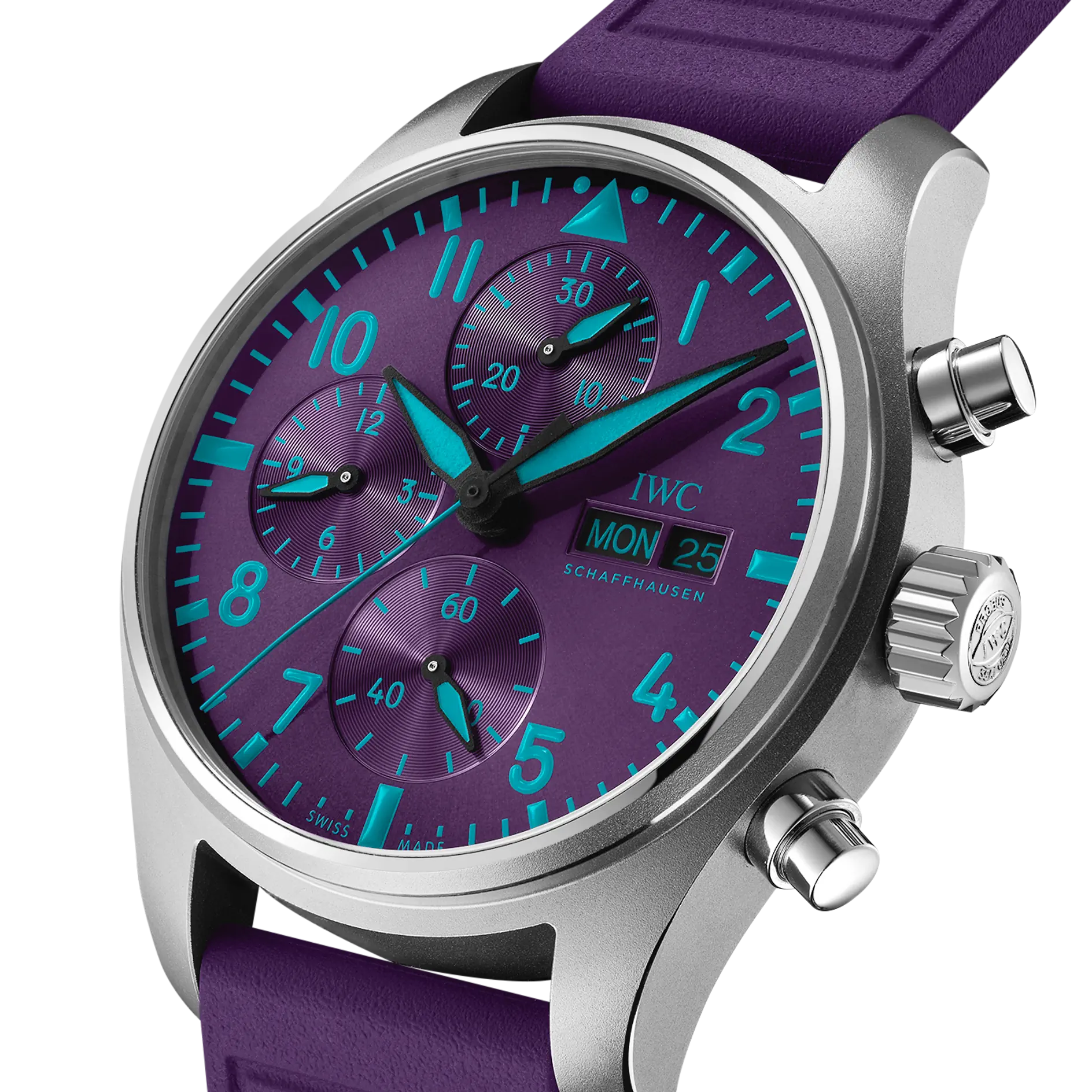 Pilot's Watch Chronograph 41 Mercedes-AMG PETRONAS Formula One™ Team | 41mm, Titanium, Men's Watch
