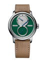 Le Régulateur Louis Erard x KUDOKE Forest Green Front