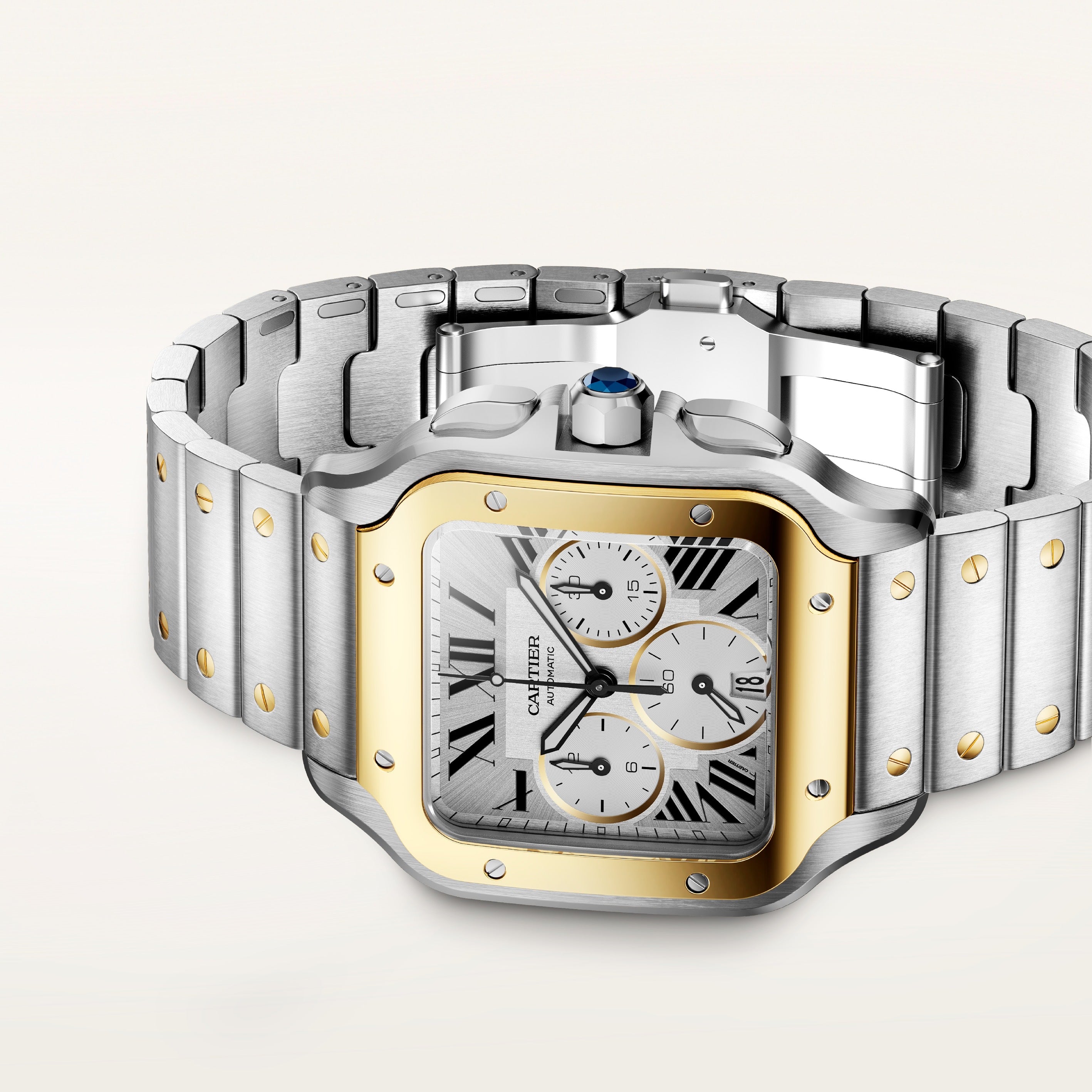 Cartier Santos de Cartier Large Model W2SA0035 view 5