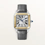 Cartier Santos-dumont Large Model W2SA0046 front on white background