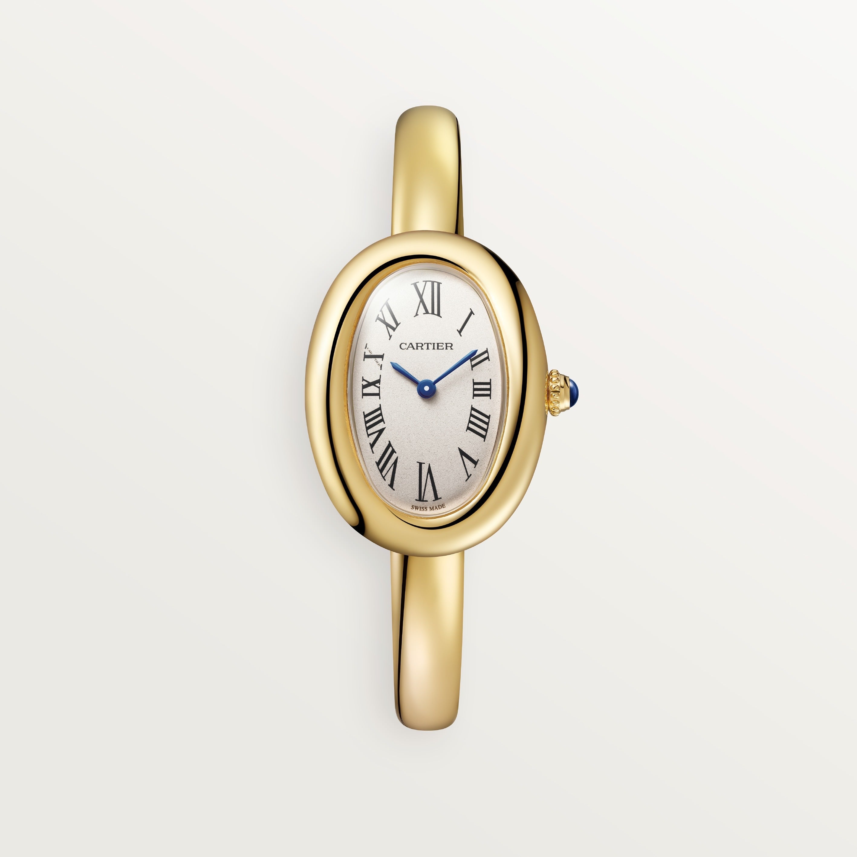 Cartier Baignoire Small Model WGBA0025 front on white background