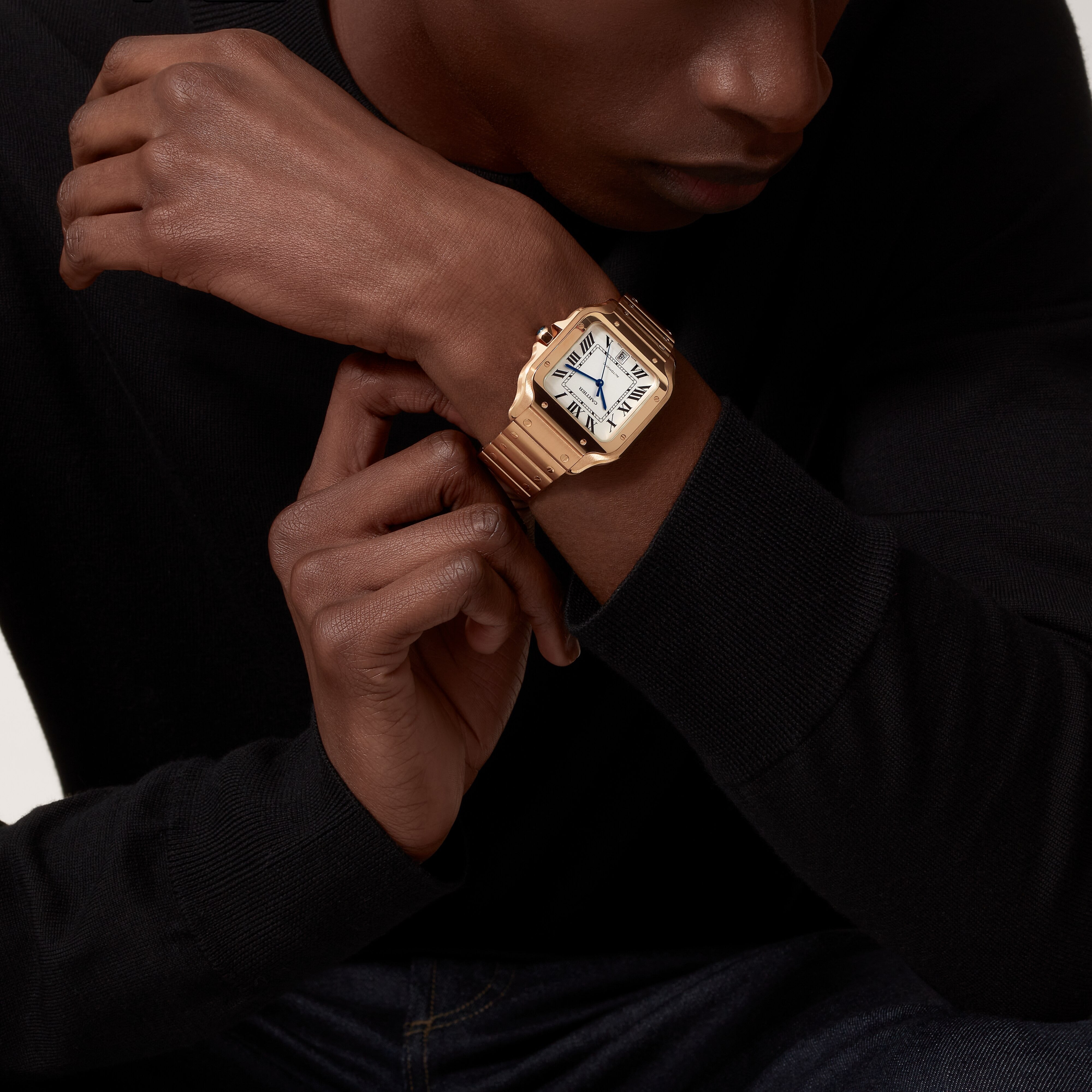 Cartier Santos de Cartier Large Model WGSA0018 view 7