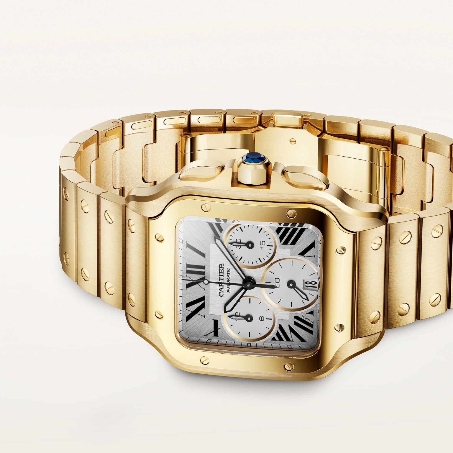 Cartier Santos de Cartier Large Model WGSA0110 view 5