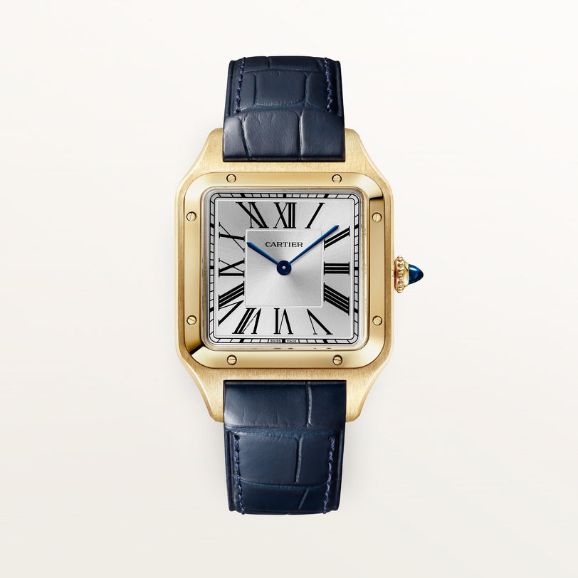 Cartier Santos-dumont Large Model WGSA0139 front on white background