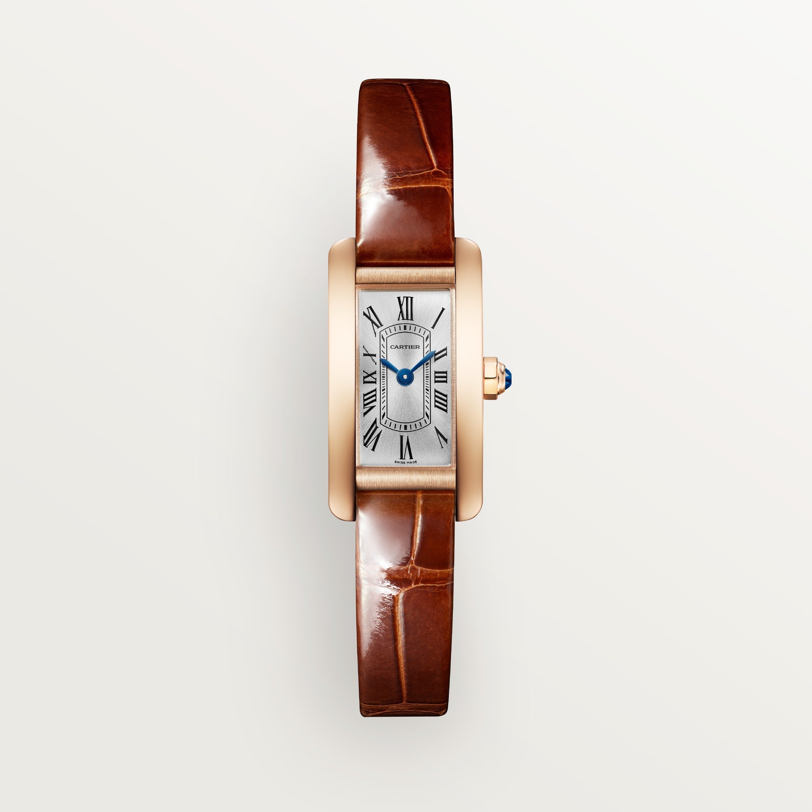 Cartier Tank Américaine Mini Model WGTA0341 front on white background