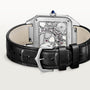 Cartier Santos-dumont Skeleton Equipped with A Micro-rotor Large Model WHSA0044 view 6