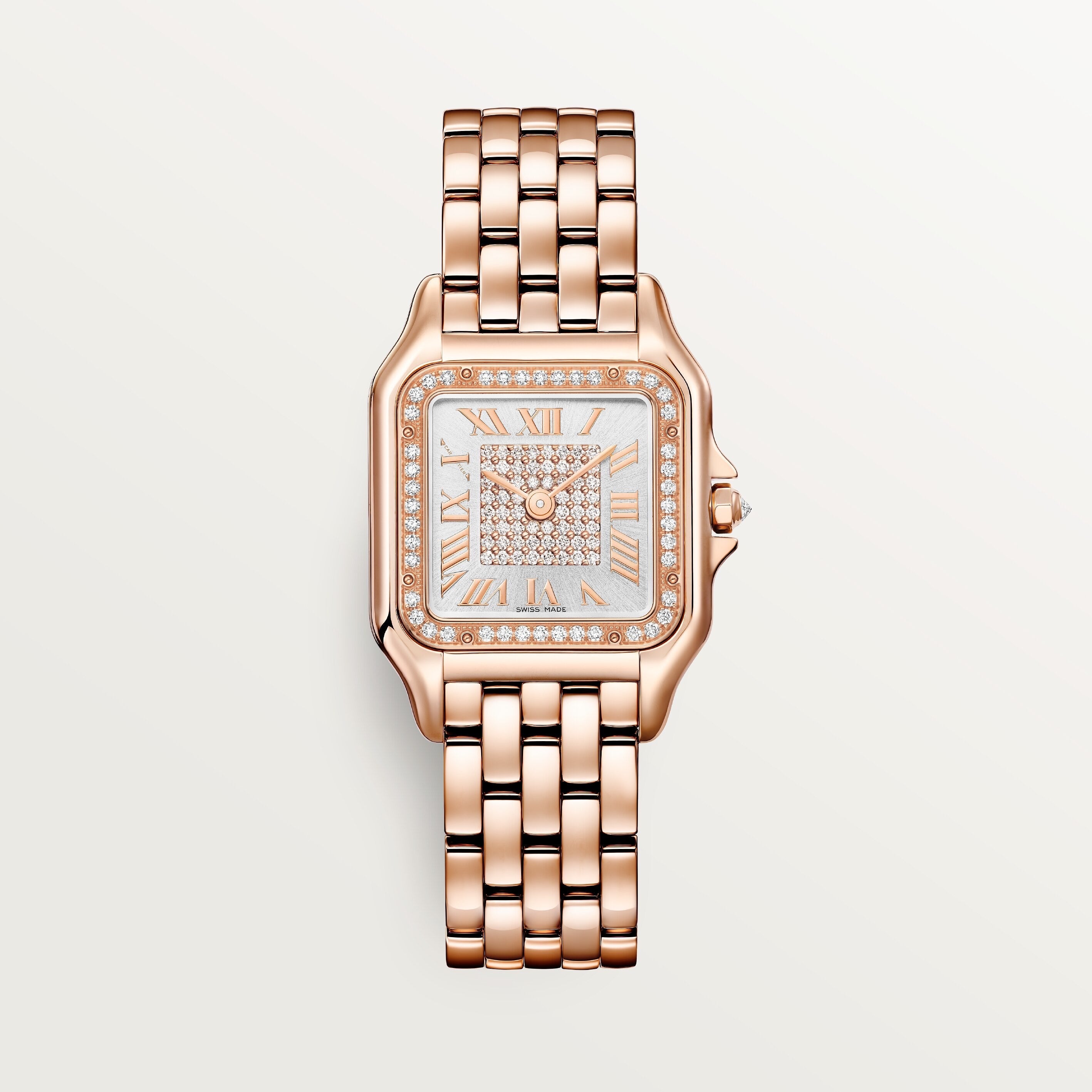 Cartier Panthère de Cartier Medium Model WJPN0092 front on white background