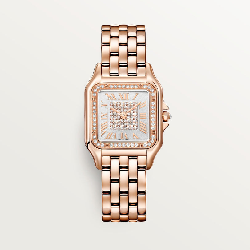 Cartier Panthère de Cartier Medium Model WJPN0092 front on white background