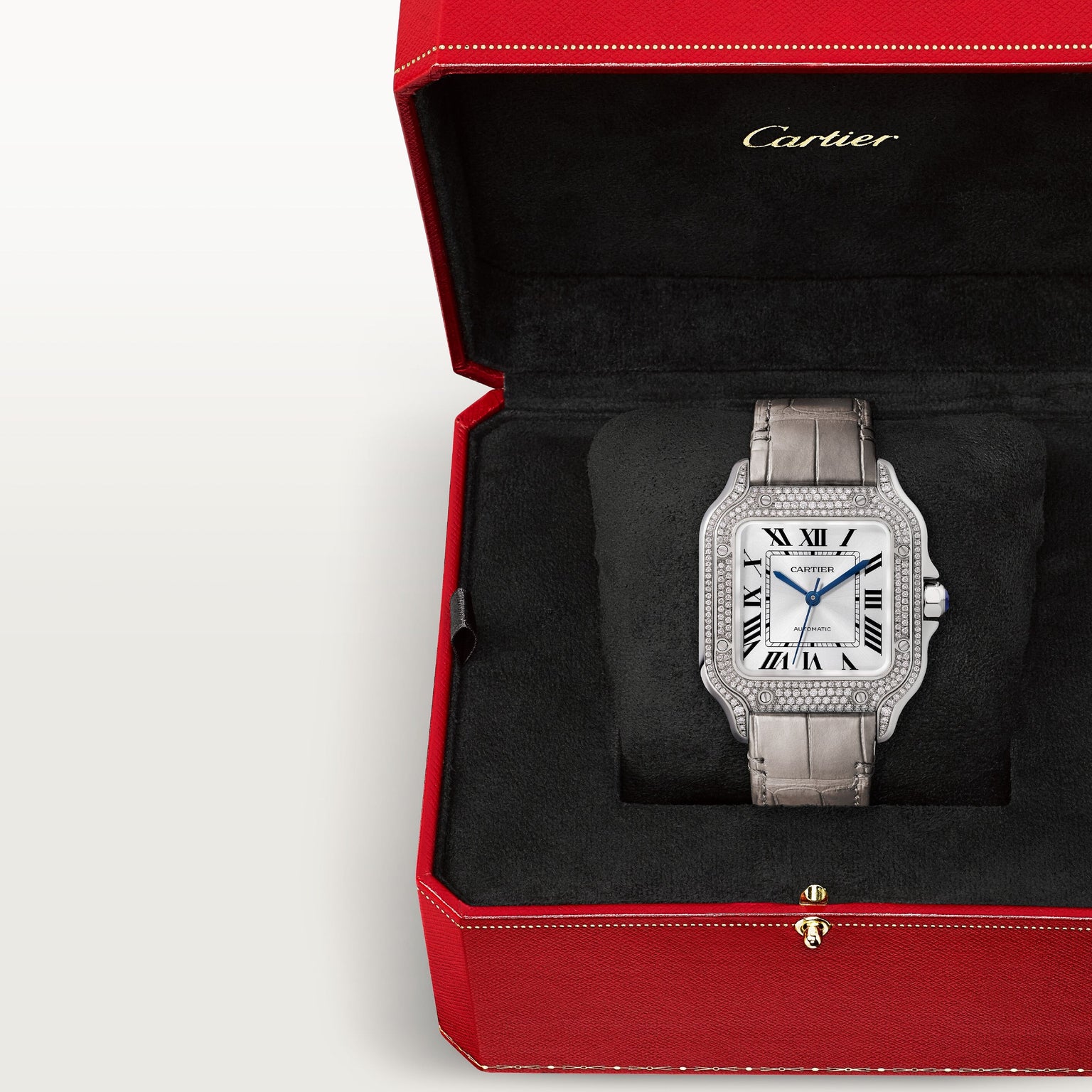 Cartier Santos de Cartier Medium Model WJSA0014 view 4