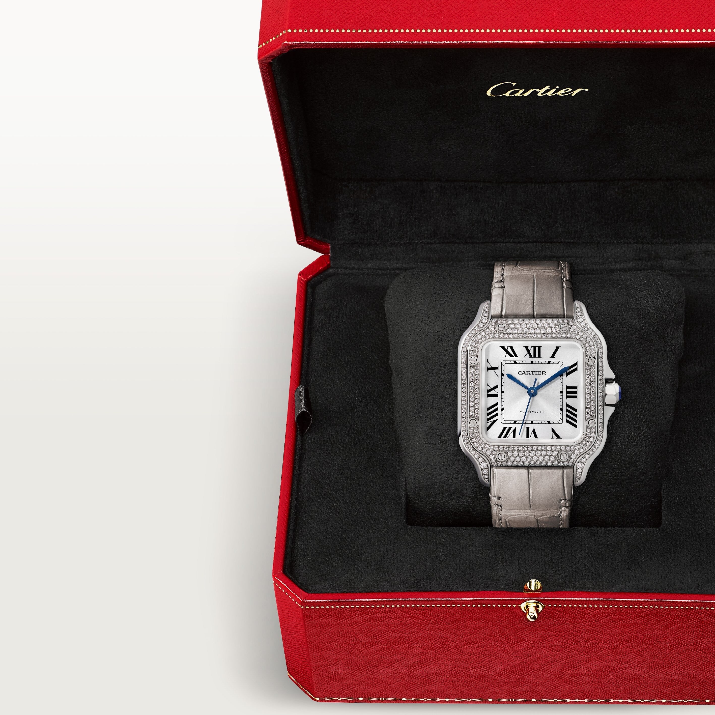 Cartier Santos de Cartier Medium Model WJSA0014 view 4