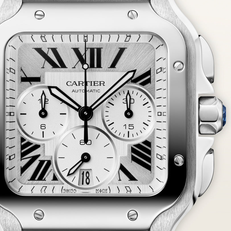 Cartier Santos de Cartier Large Model WSSA0083 view 2