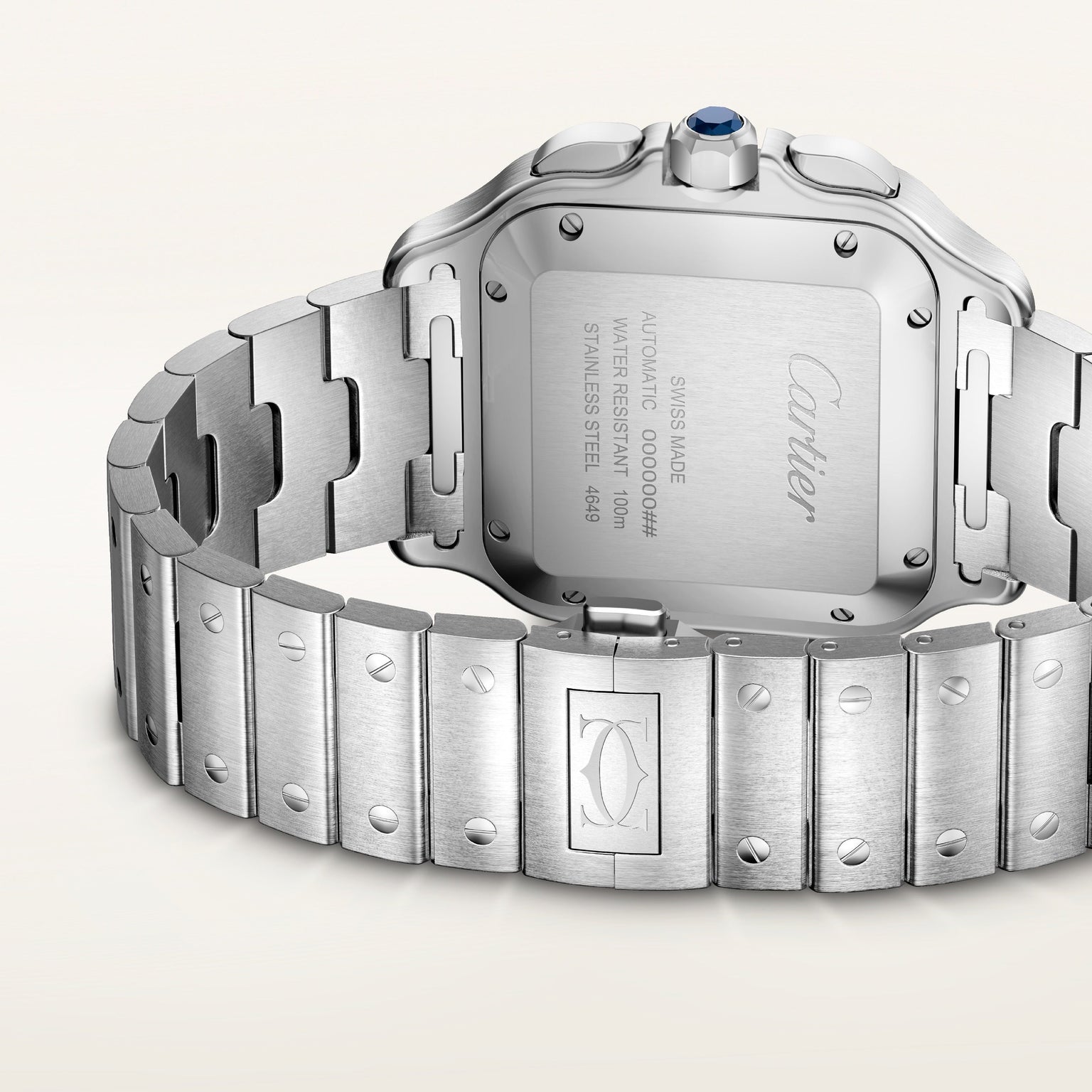 Cartier Santos de Cartier Large Model WSSA0083 view 4