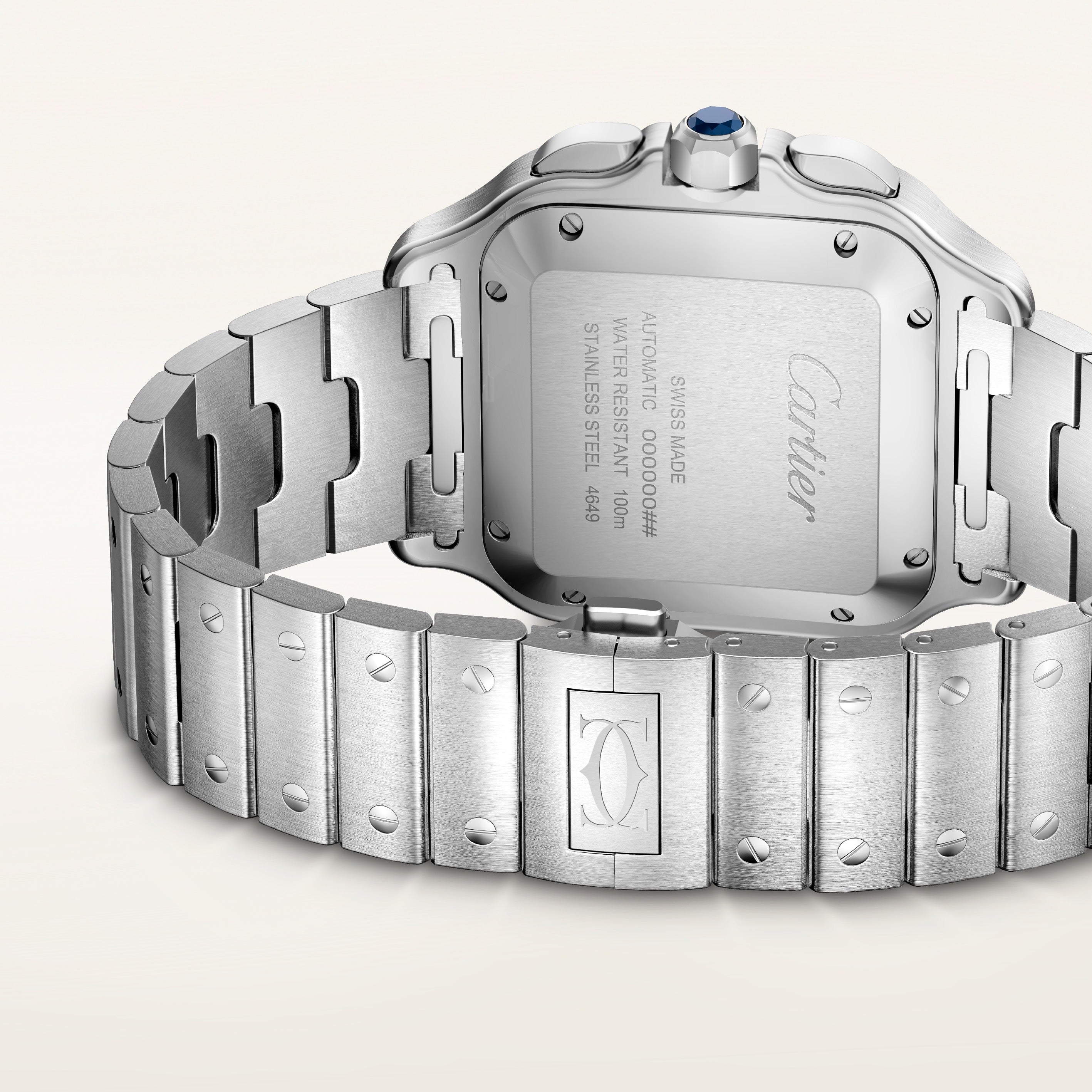 Cartier Santos de Cartier Large Model WSSA0083 view 4