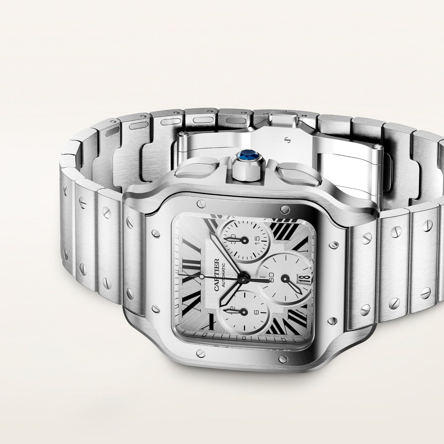 Cartier Santos de Cartier Large Model WSSA0083 view 5