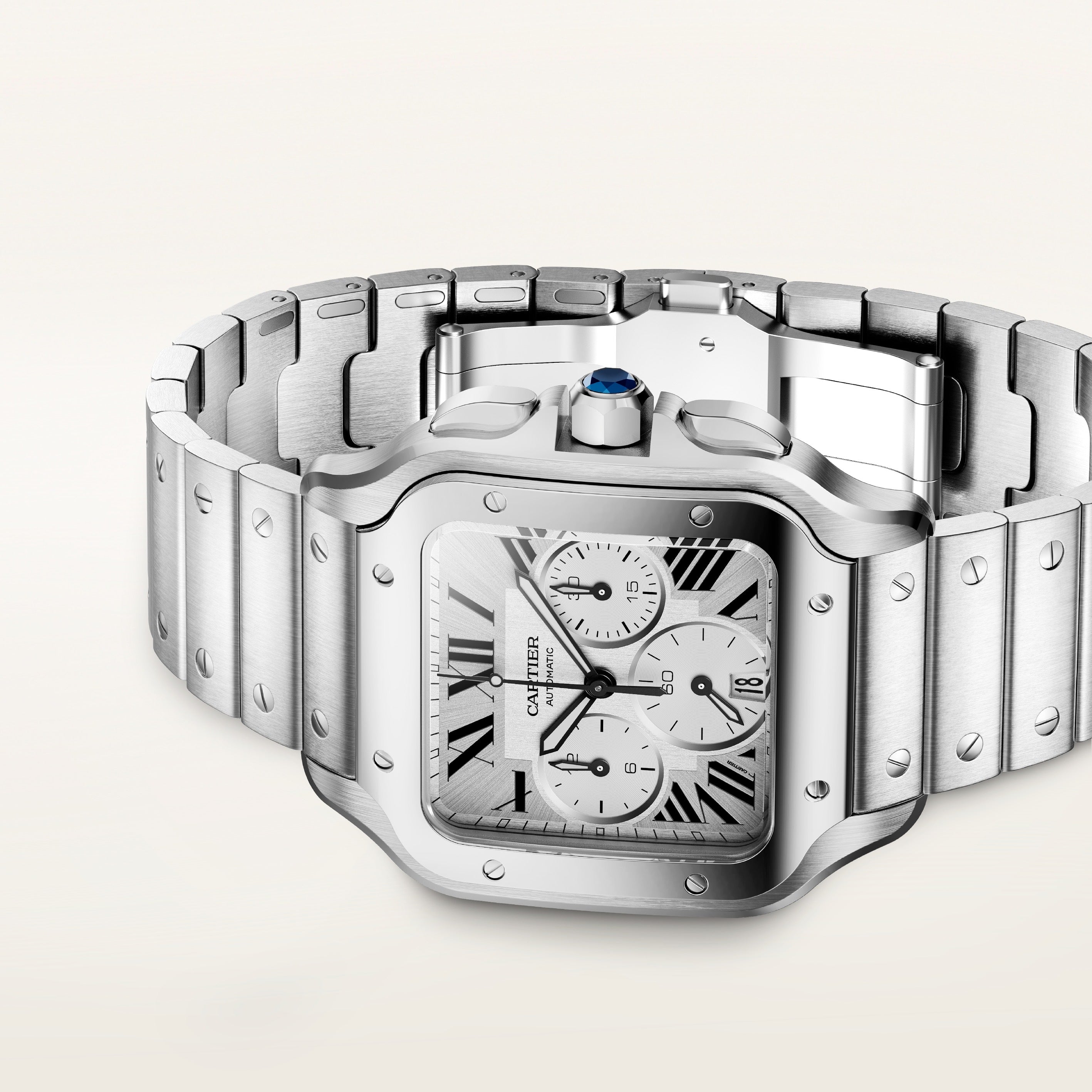 Cartier Santos de Cartier Large Model WSSA0083 view 5