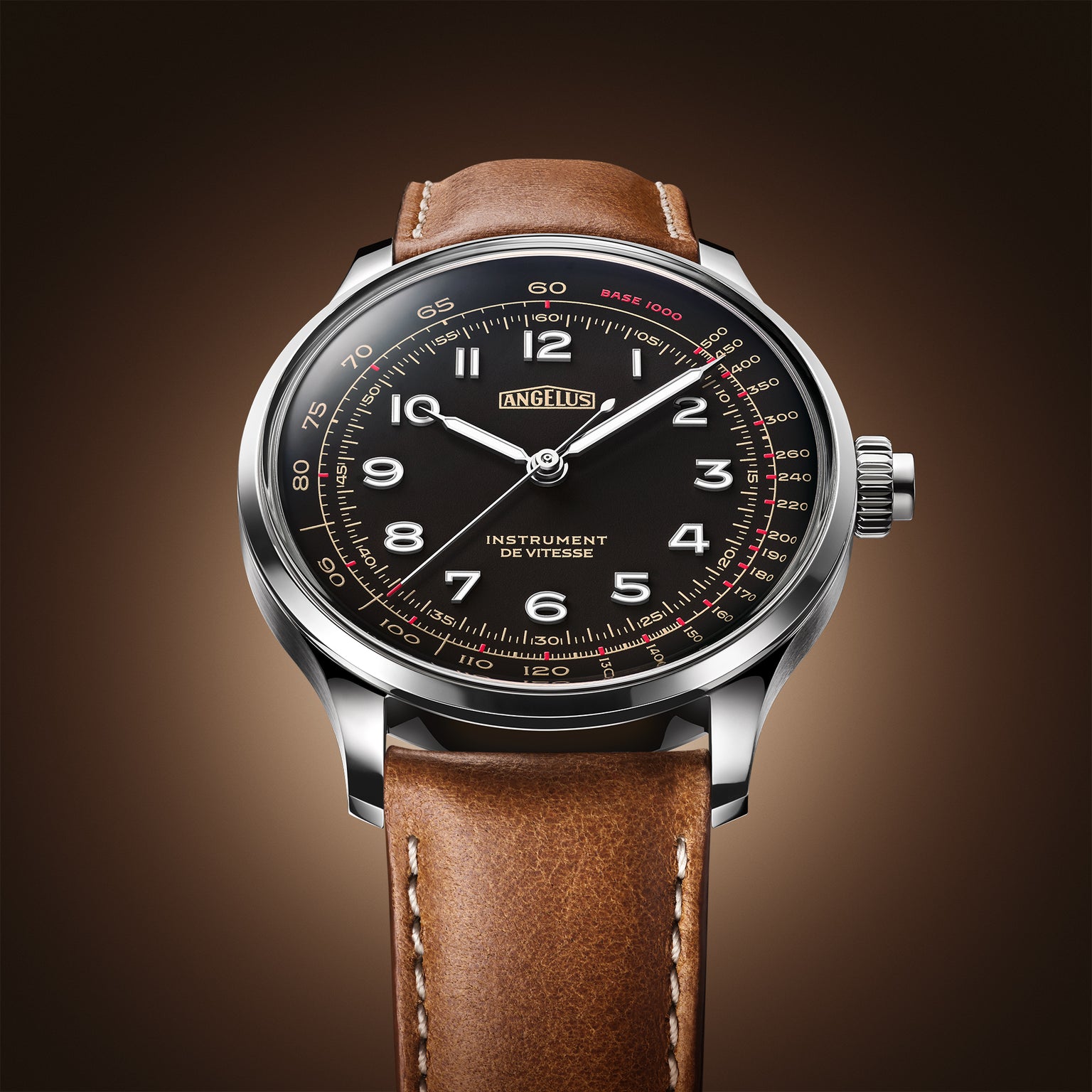 Instrument de Vitesse Noir Ebene Face Up