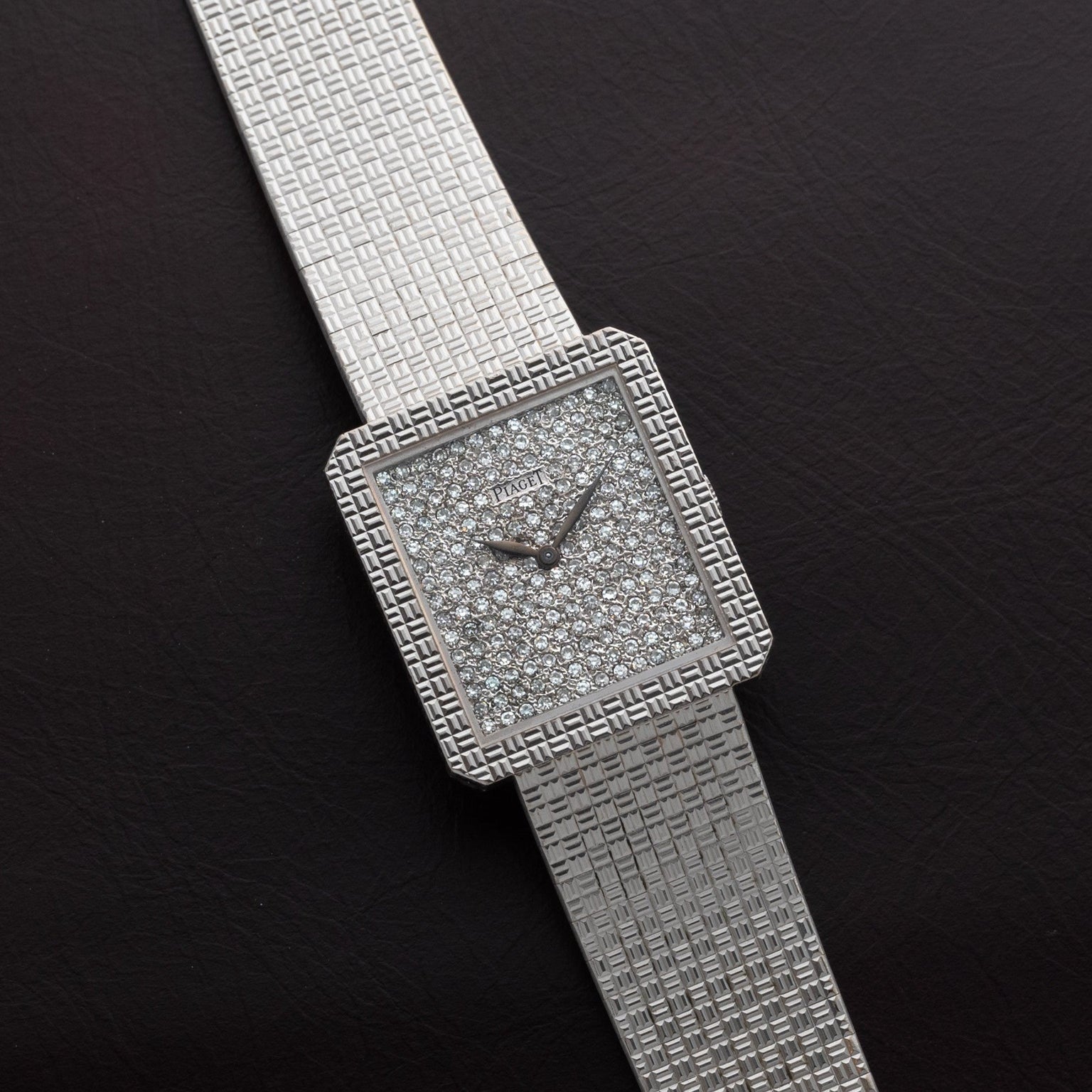 Brick' Diamond Dress Watch