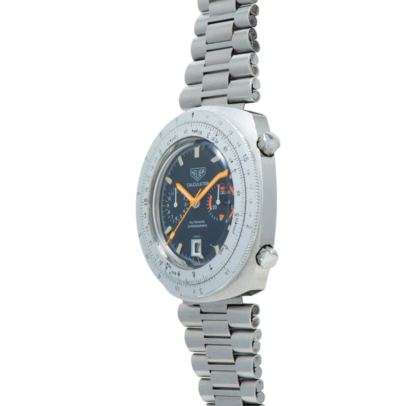 Heuer Calculator Automatic Chronograph