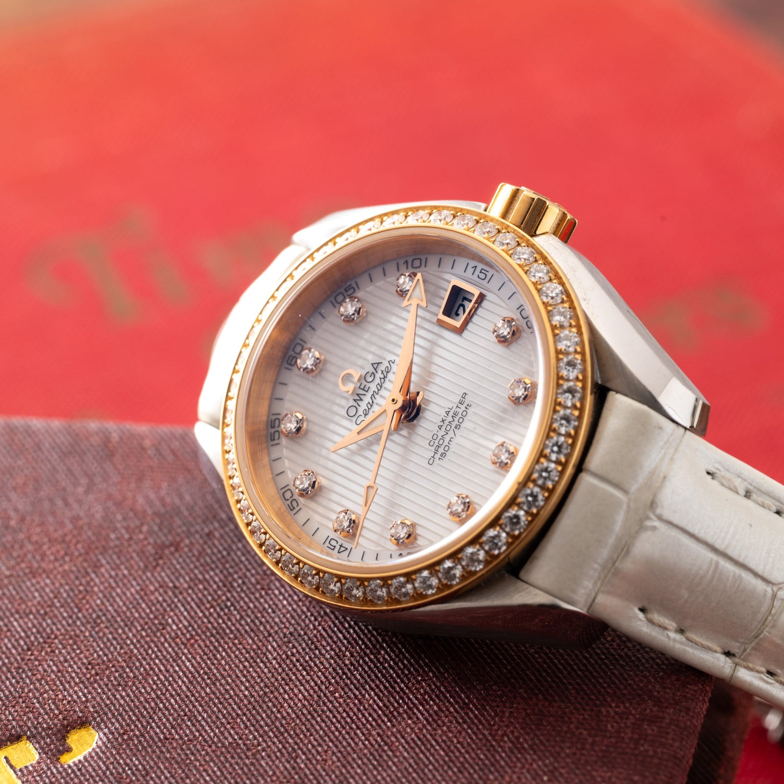 Omega Seamaster Aqua Terra Diamond Ladies