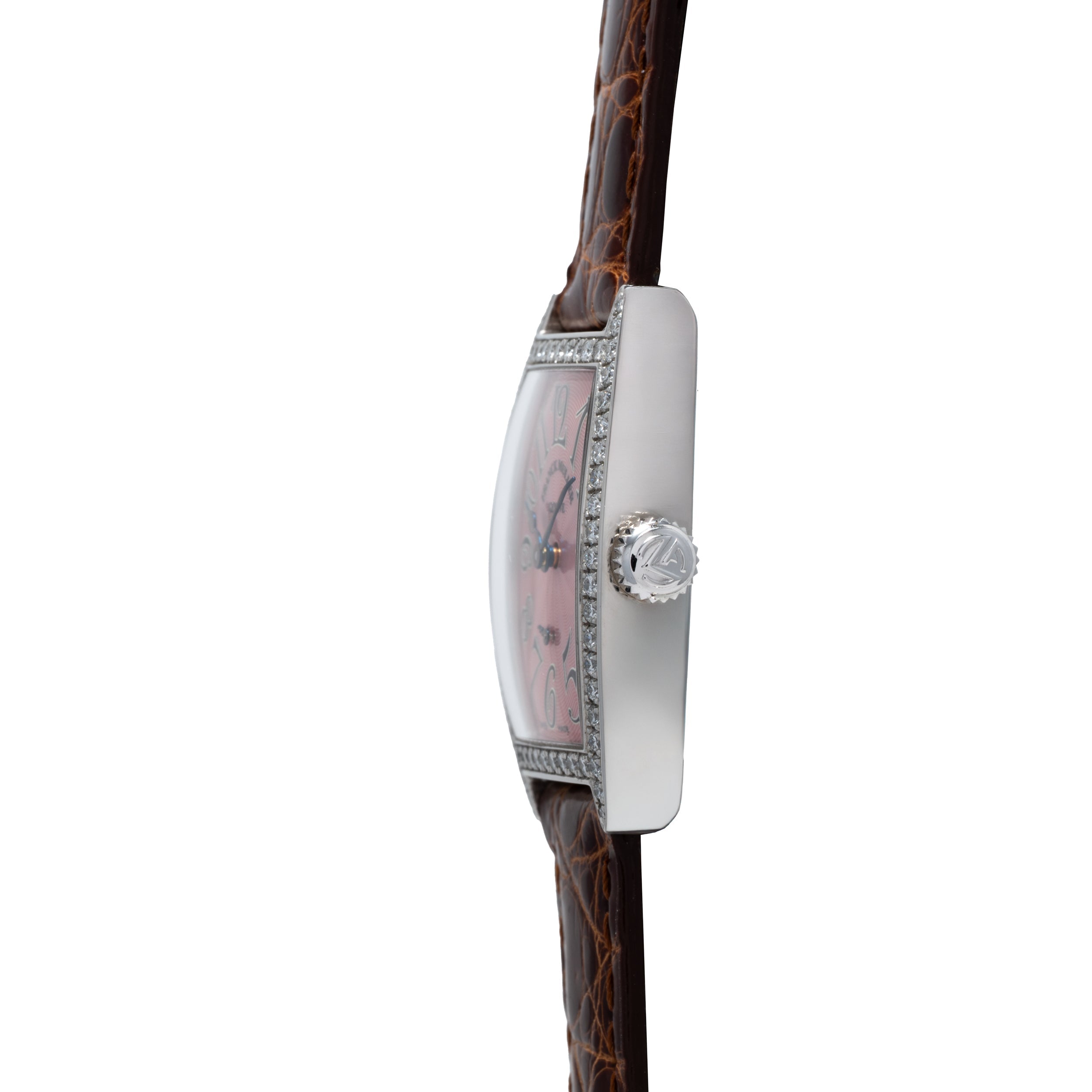 Franck Muller Cintree Curvex Platinum Diamond