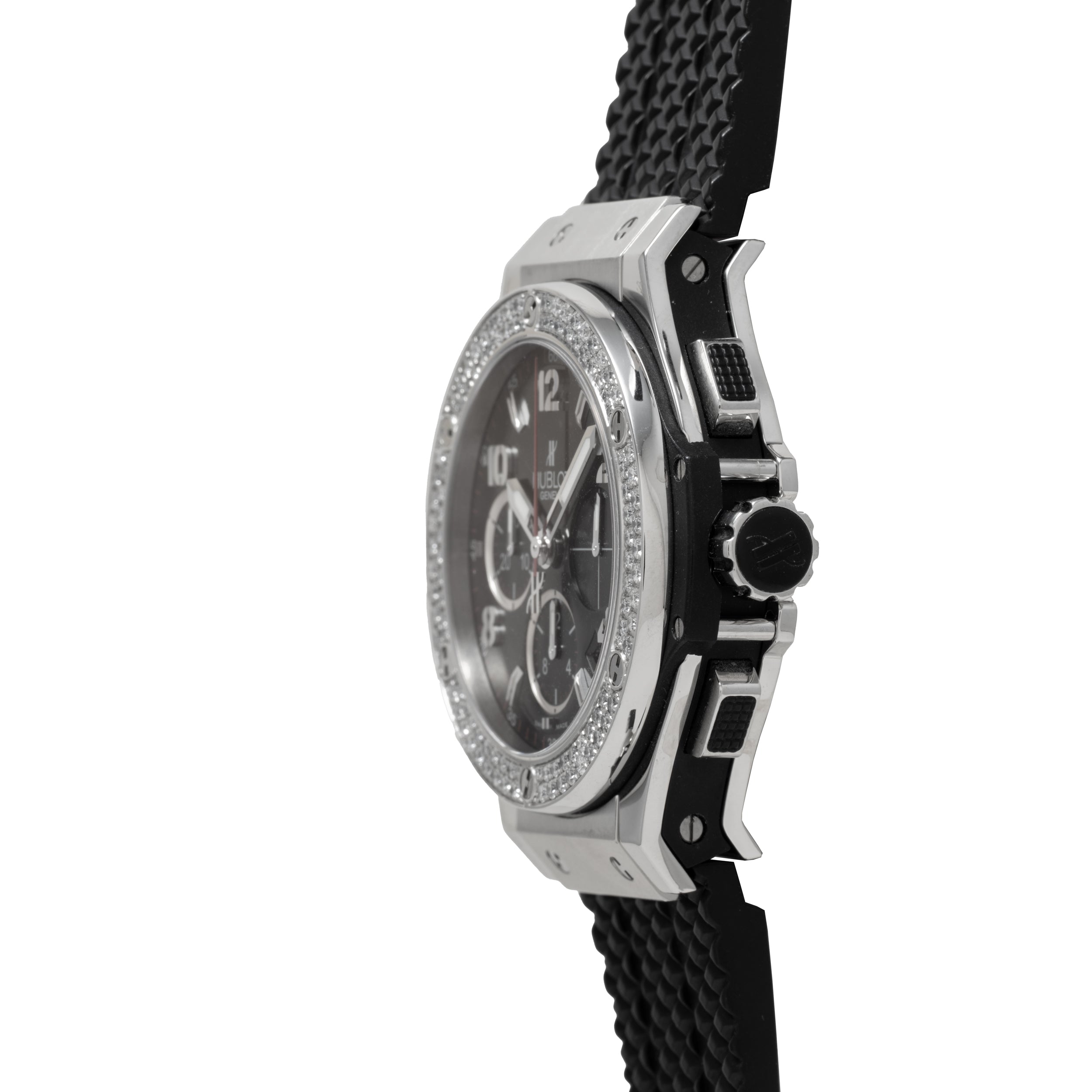 Hublot Big Bang Chronograph Steel Diamonds