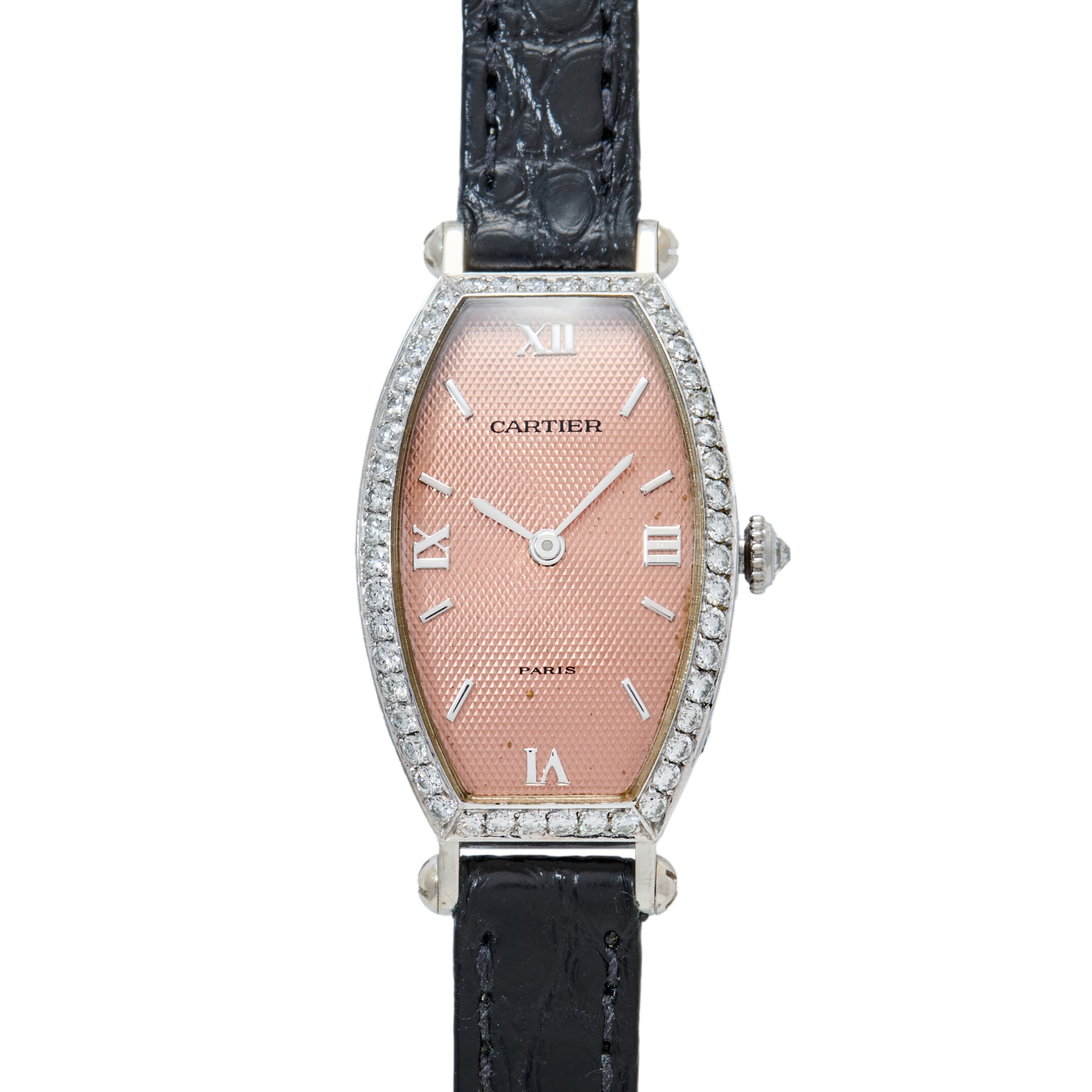 Cartier Tonneau 'Paris' Diamonds