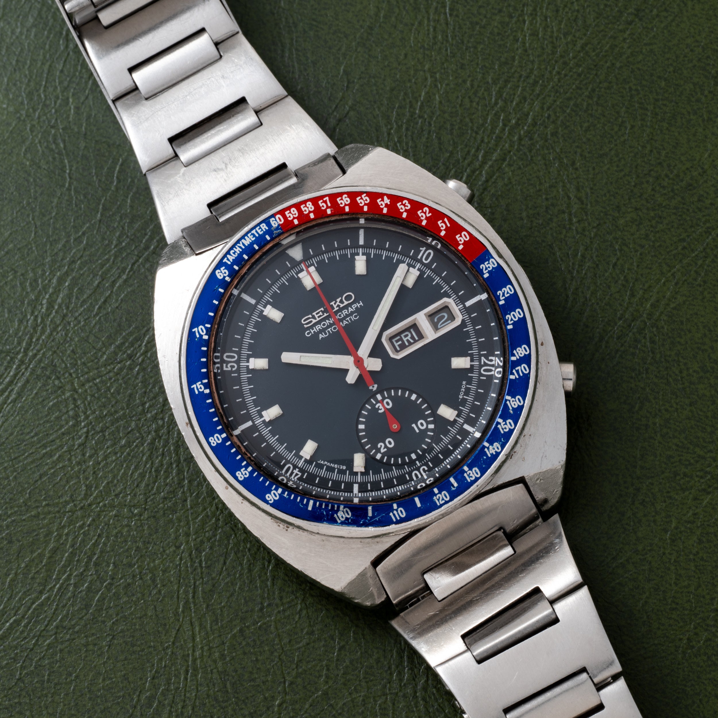 Seiko 'Blue Pogue' Chronograph