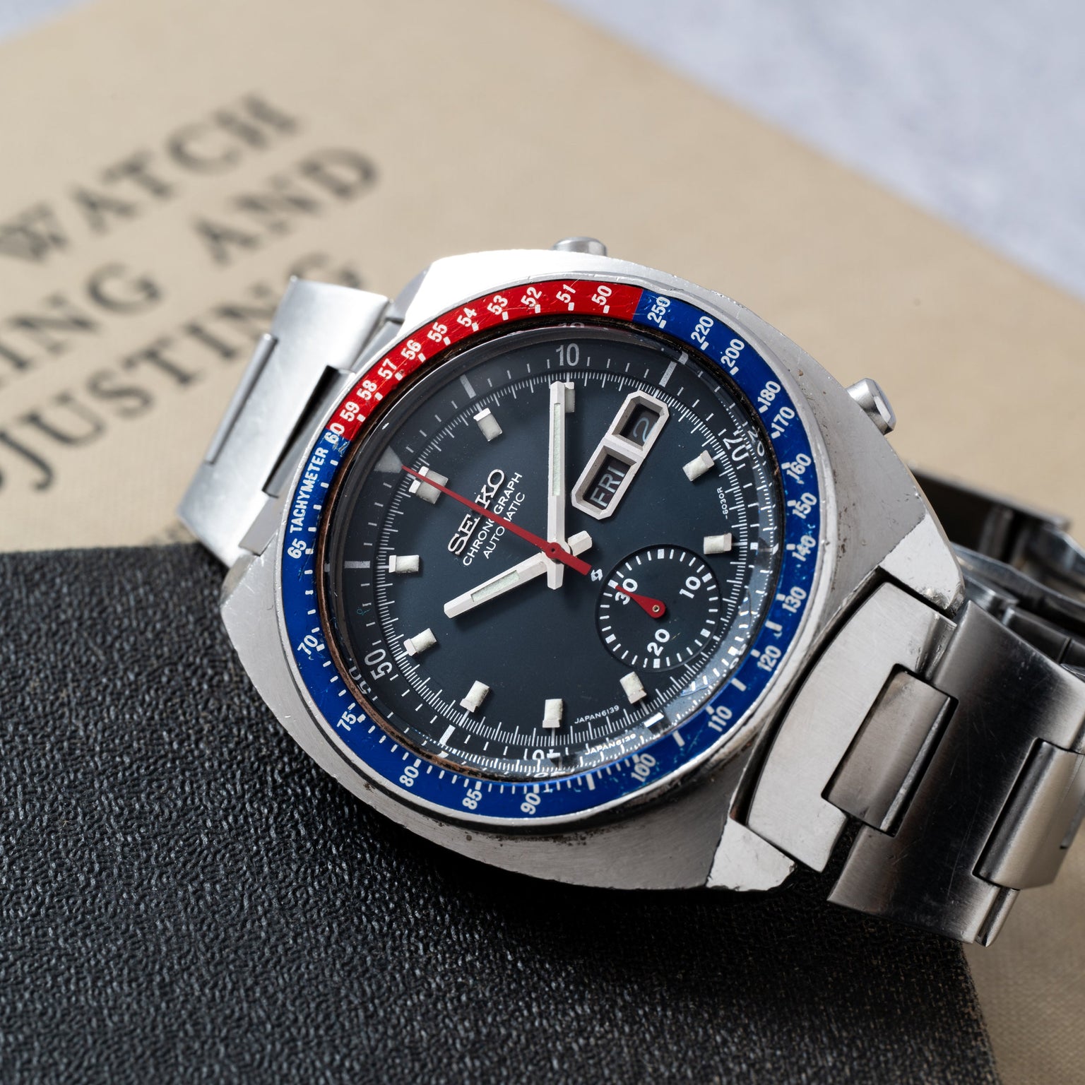 Seiko 'Blue Pogue' Chronograph