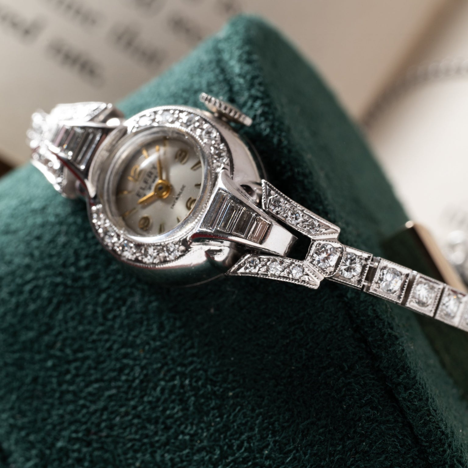 Elfry Ladies Diamond Cocktail Watch