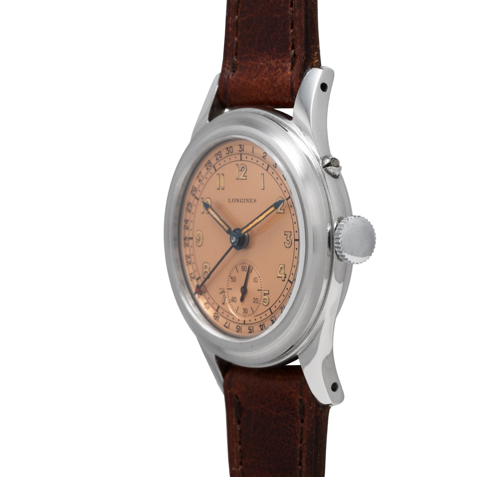 Longines 'Salmon' Pointer Date - Image 3