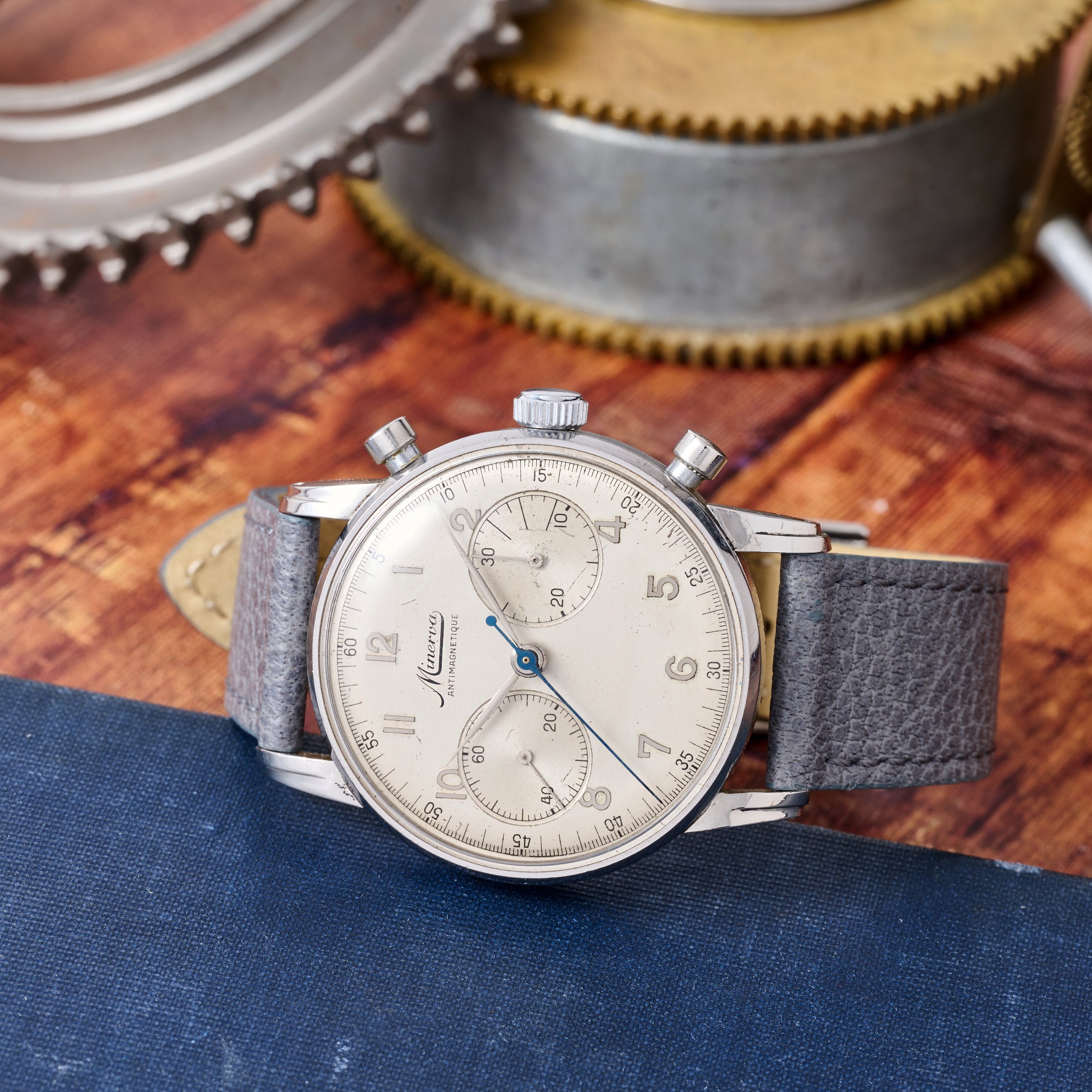 Minerva 'Jumbo' Chronograph
