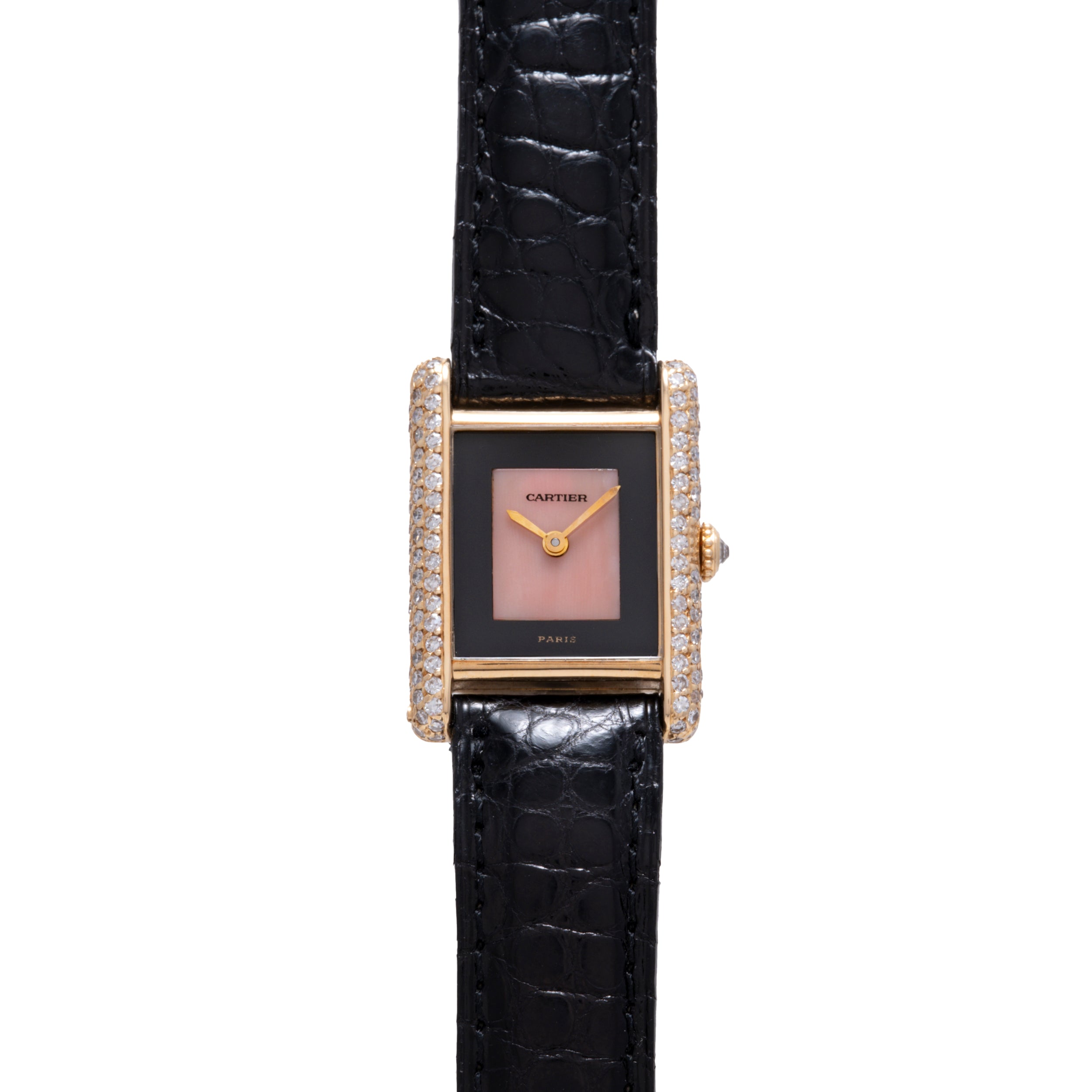 Cartier Cartier Tank 'Onyx and Coral'