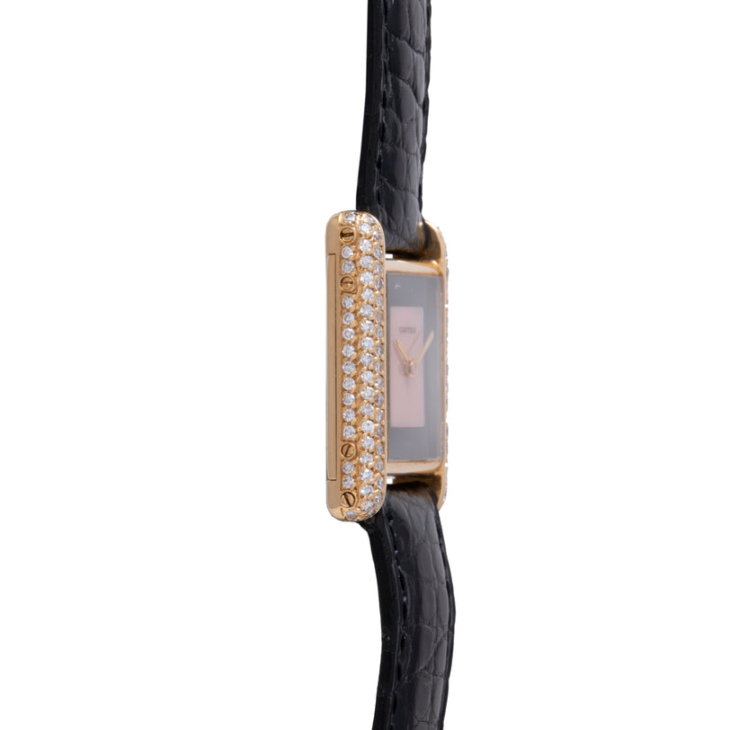 Cartier Tank ‘Onyx and Coral’ - Image 4