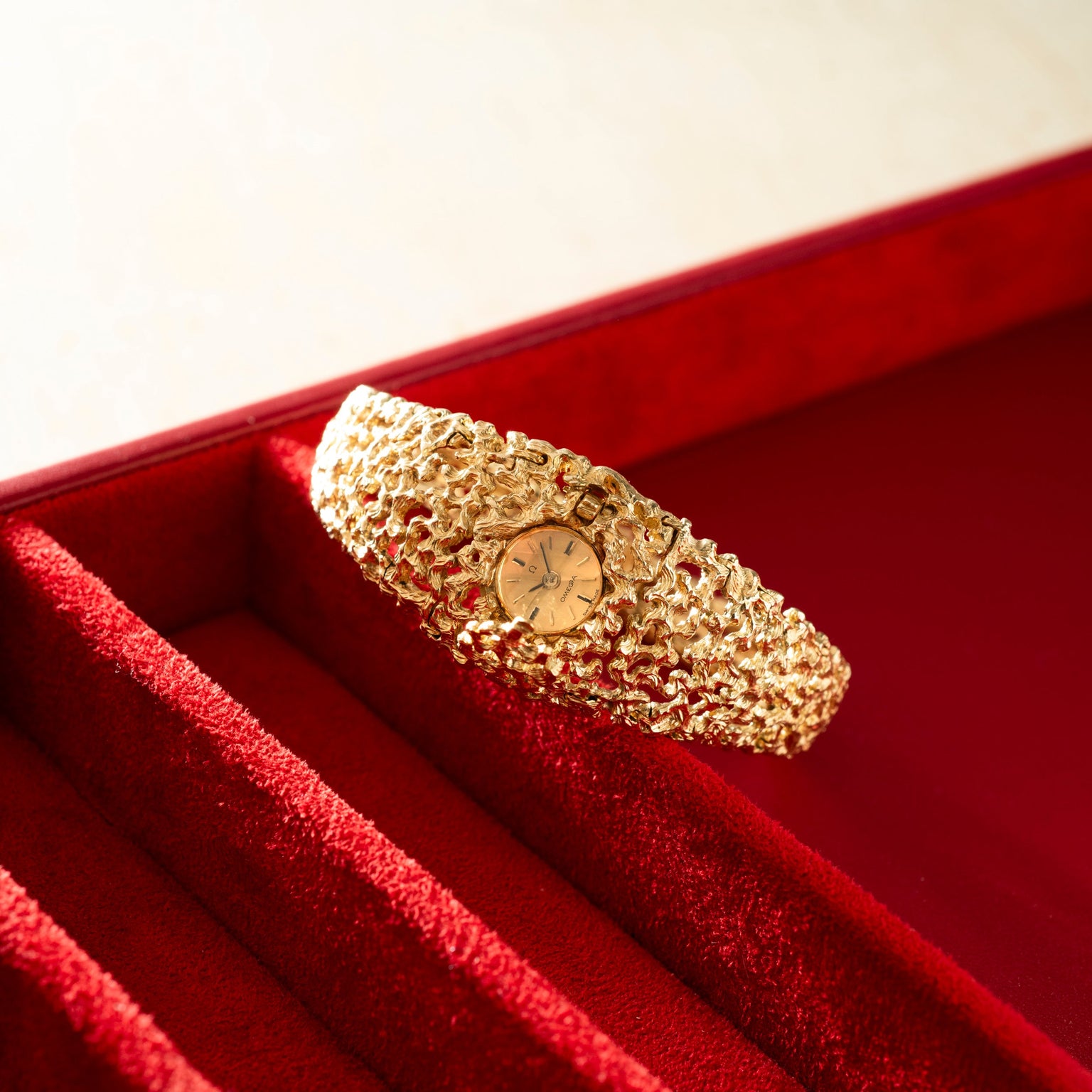 Omega 'Secret' Bracelet Watch by Gilbert Albert