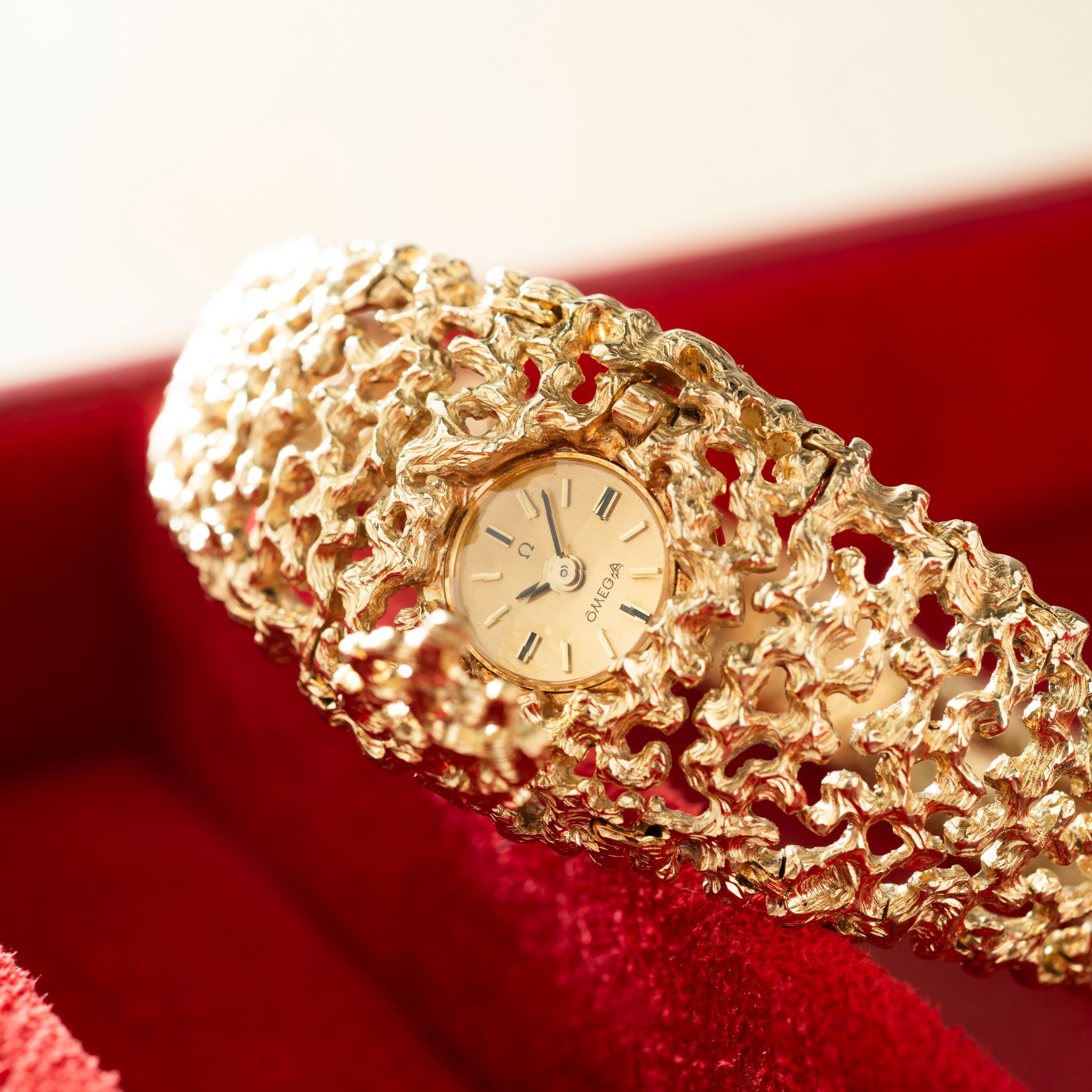 Omega 'Secret' Bracelet Watch by Gilbert Albert