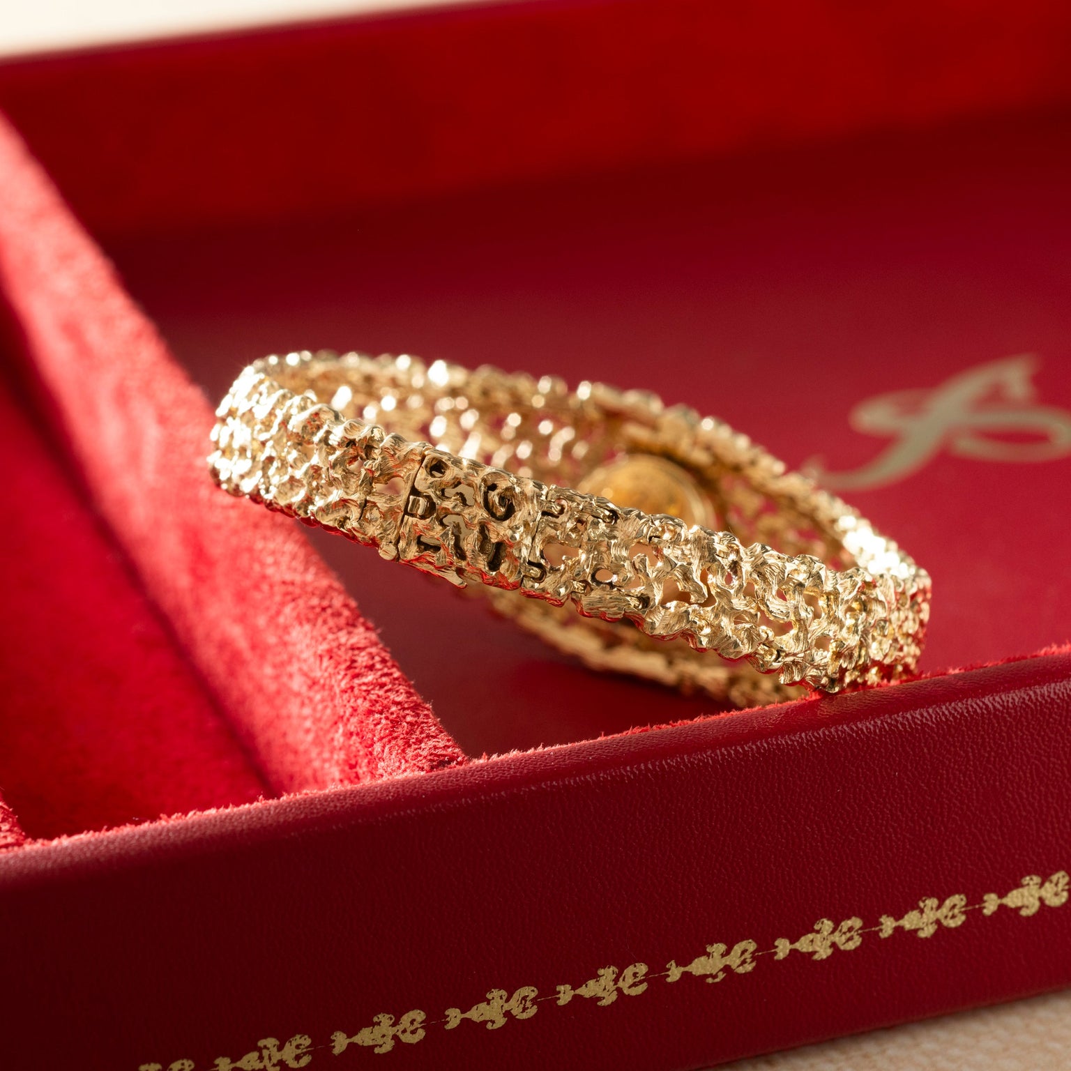 Omega 'Secret' Bracelet Watch by Gilbert Albert