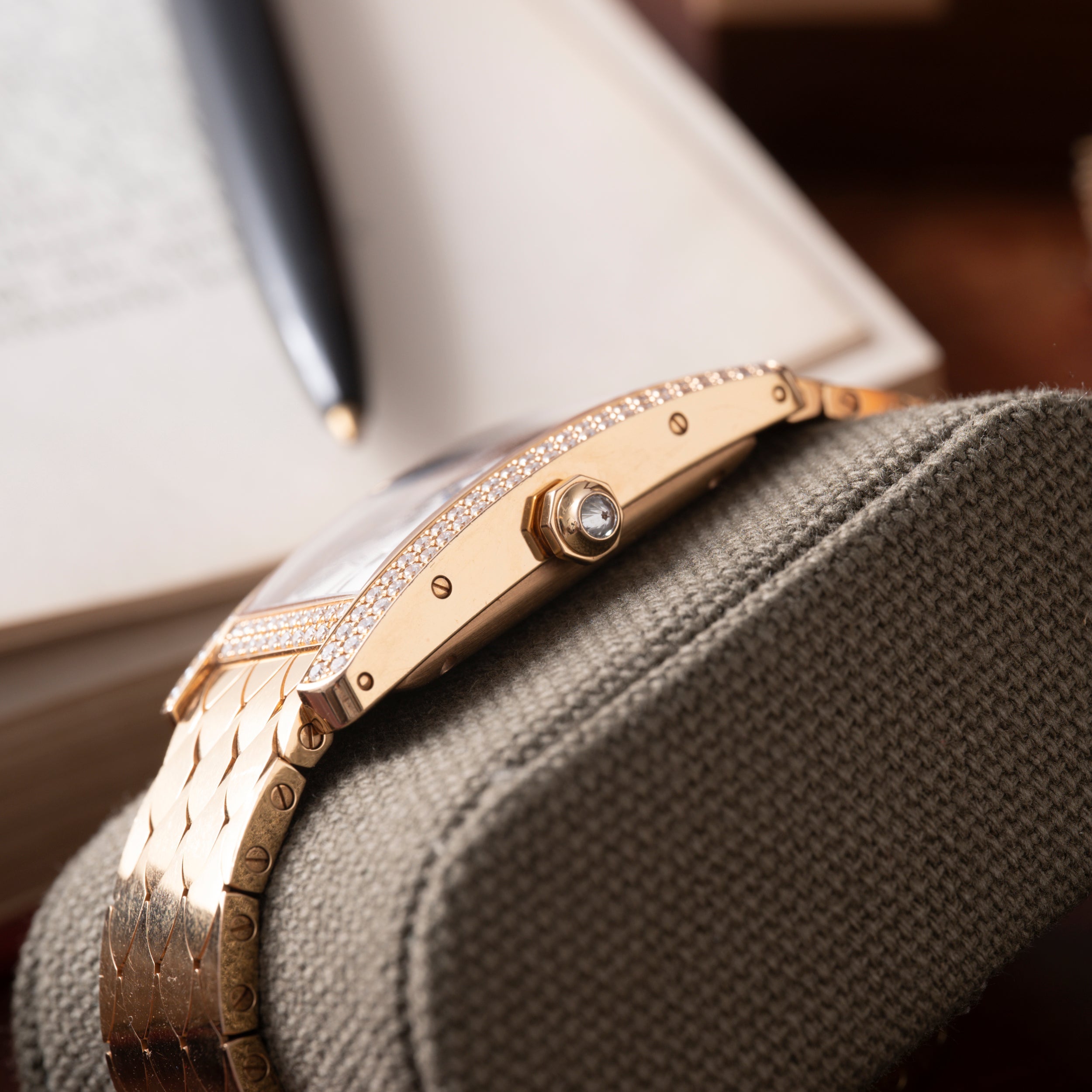 Cartier Tank Americaine Automatic Diamonds