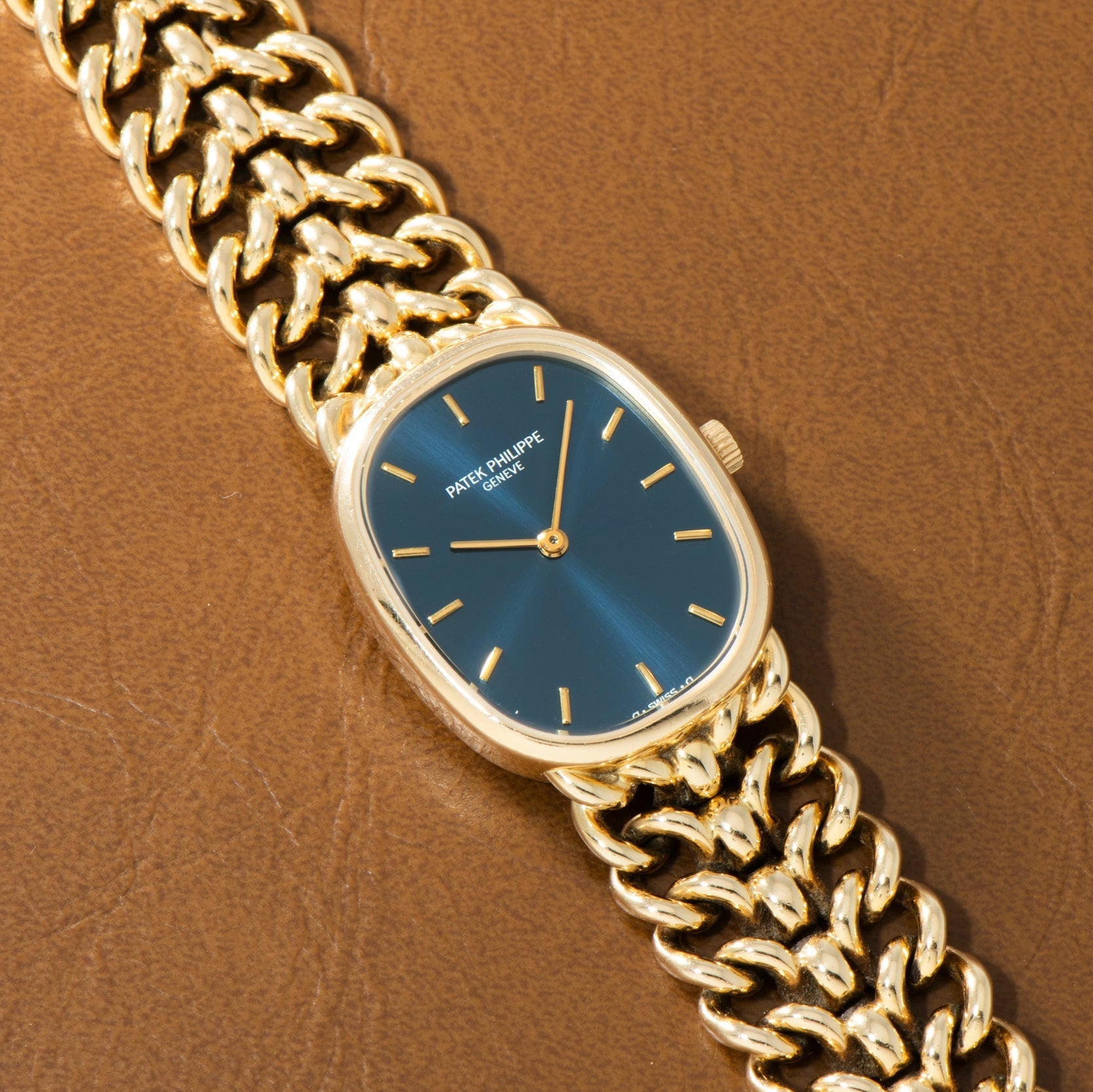 Patek Philippe Ellipse 'Chevron Bracelet'