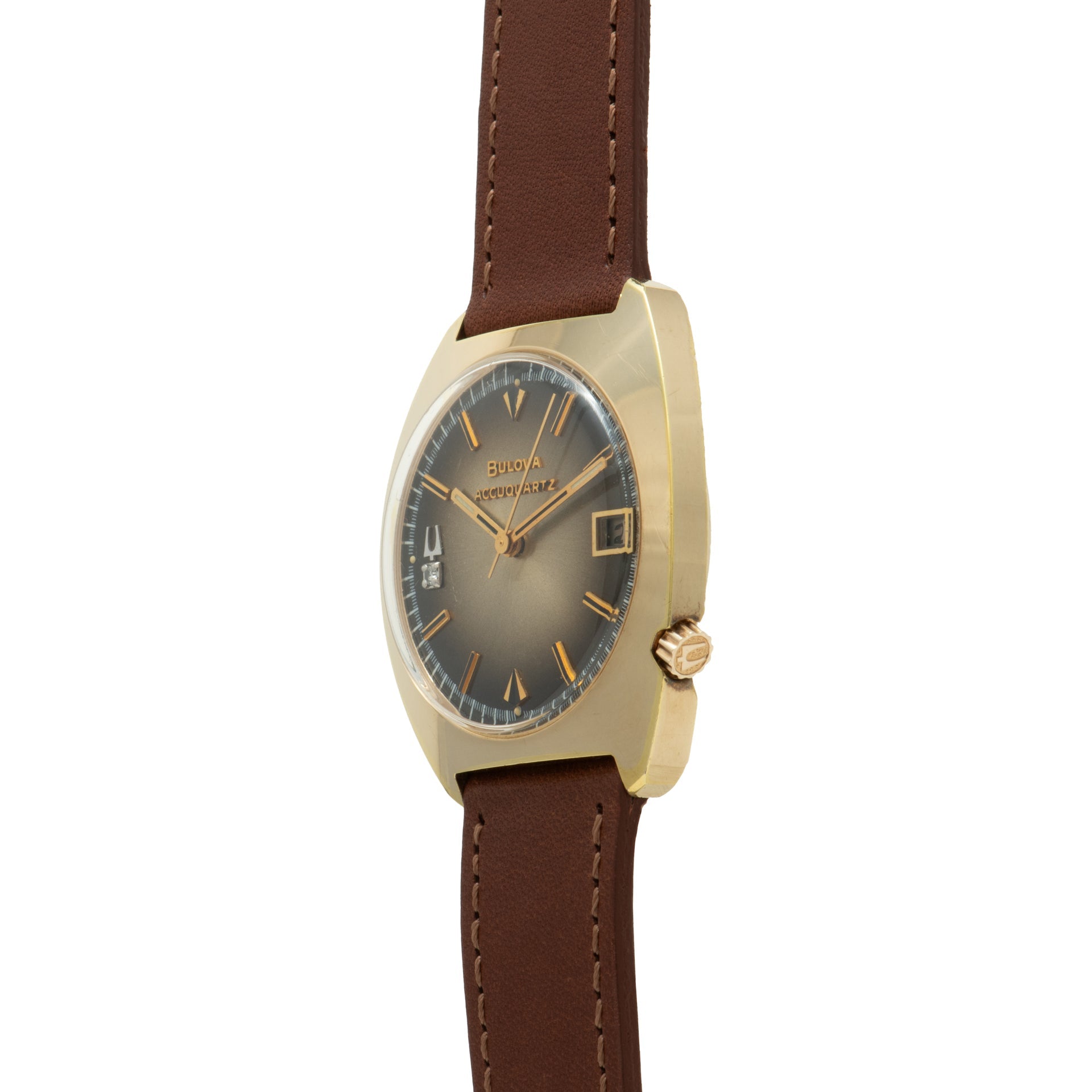 Bulova Accutron Accuquartz 'Gold Fumé'