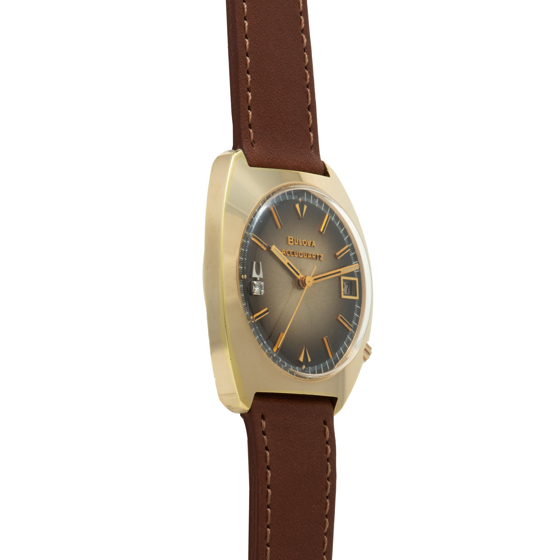 Bulova Accutron Accuquartz 'Gold Fumé'