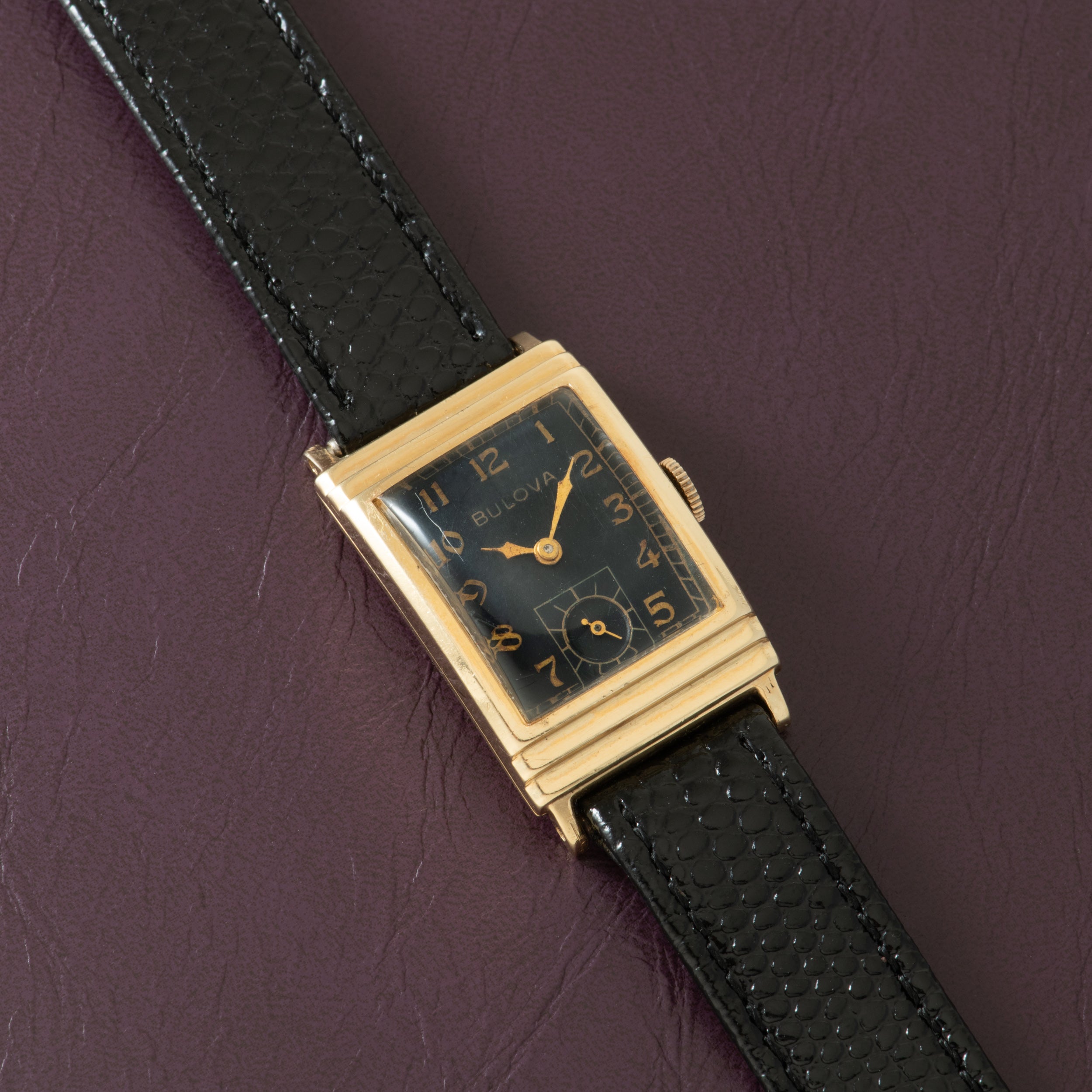 Bulova Stepped Case 'Tank'