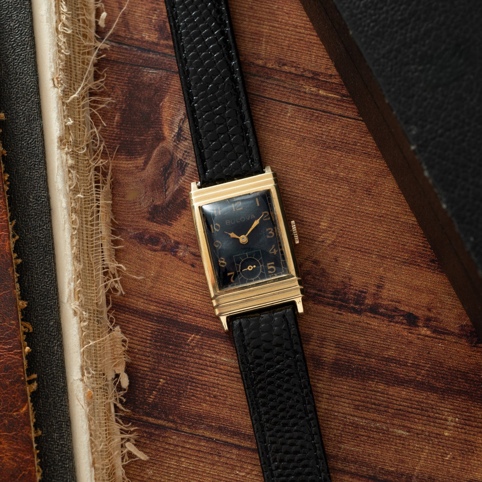 Bulova Stepped Case 'Tank'
