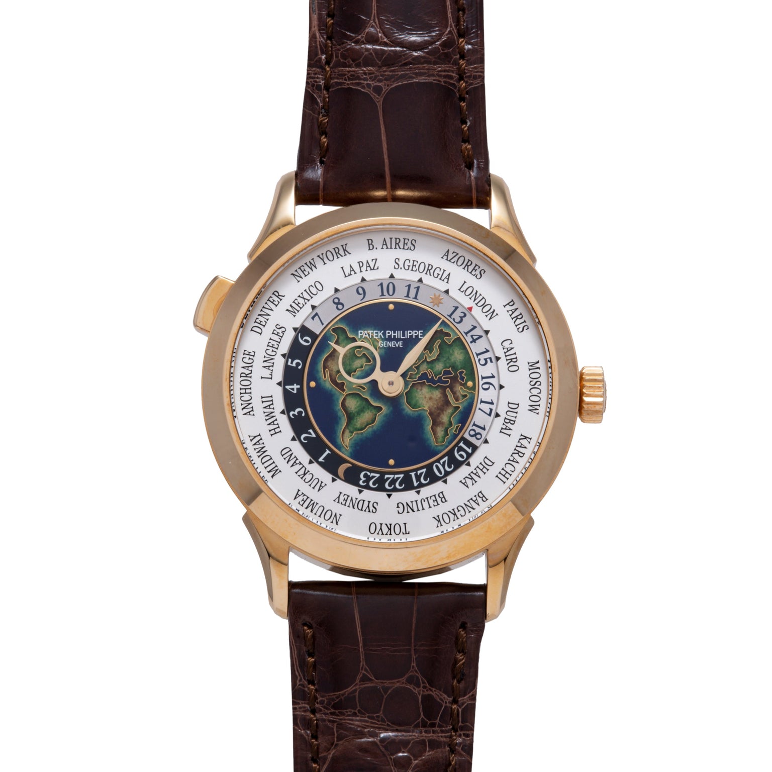 Patek Philippe World Time Grand Feu Cloisonné